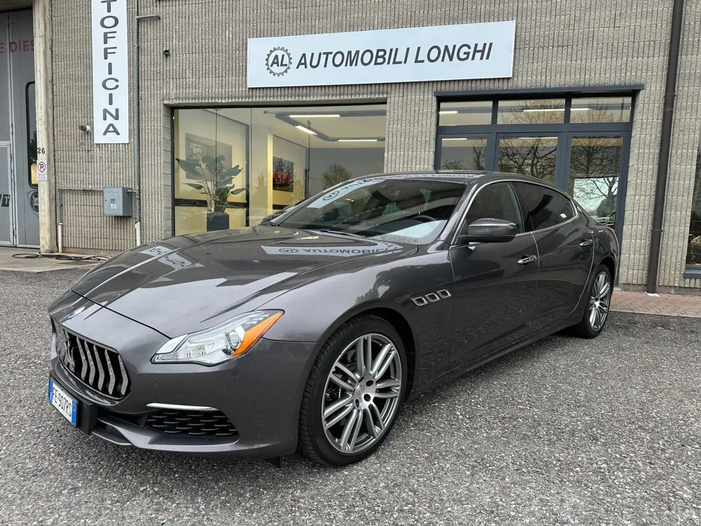 Maserati Quattroporte V6 S Q4 Granlusso "INTERNI ZEGNA E MOTORE FERRARI" Gris - 1