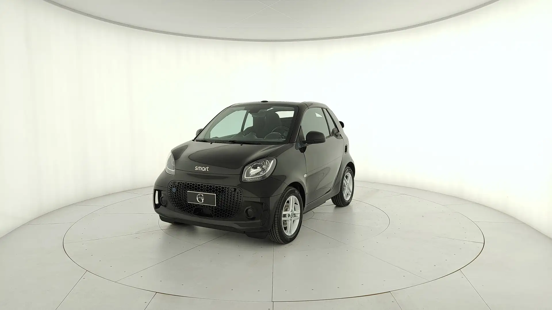smart forTwo Cabrio eq Pure 4,6kW Nero - 1
