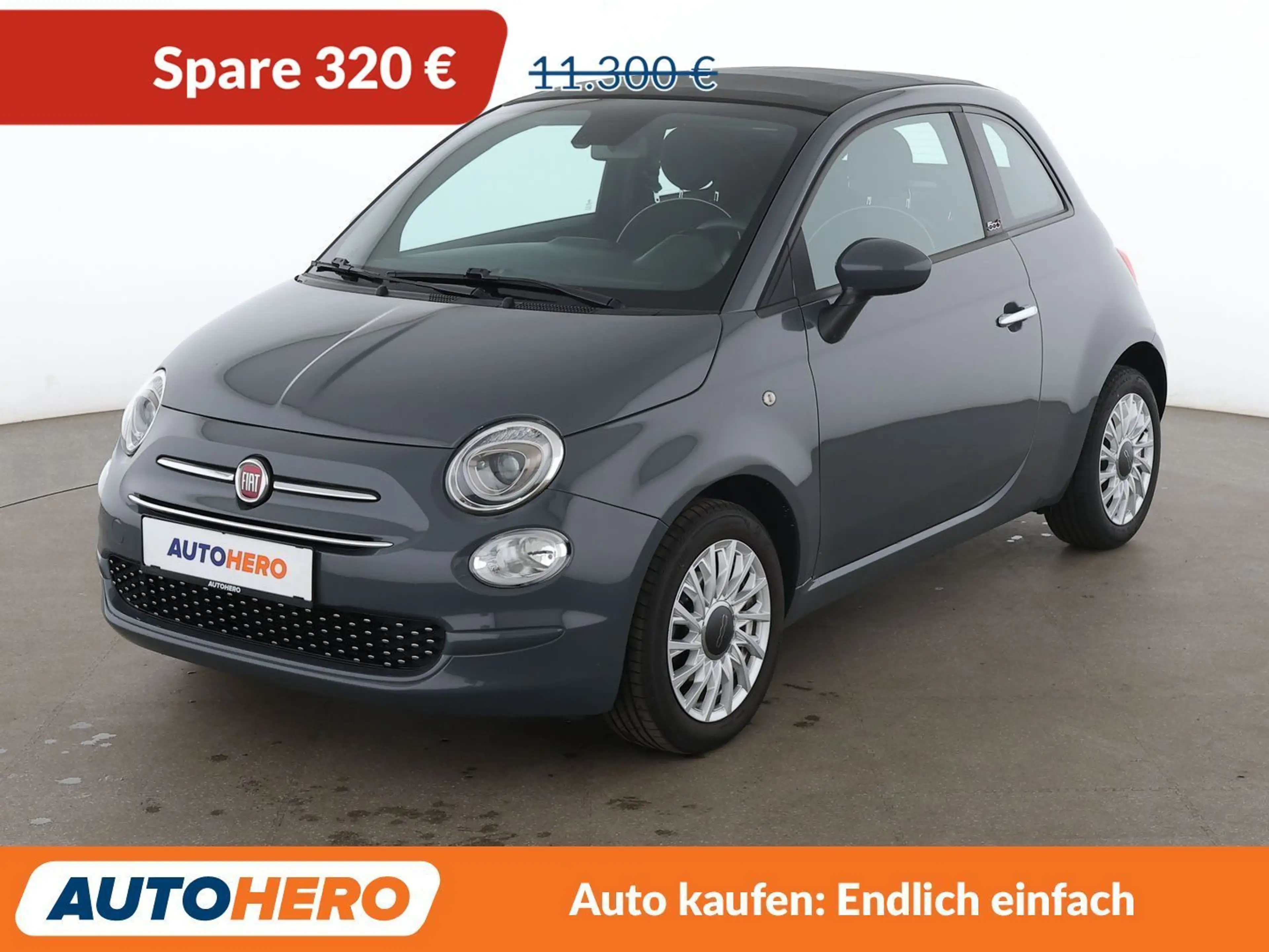 Fiat 500C 1.0 Mild-Hybrid Lounge*PDC*TEMPO*CABRIO*