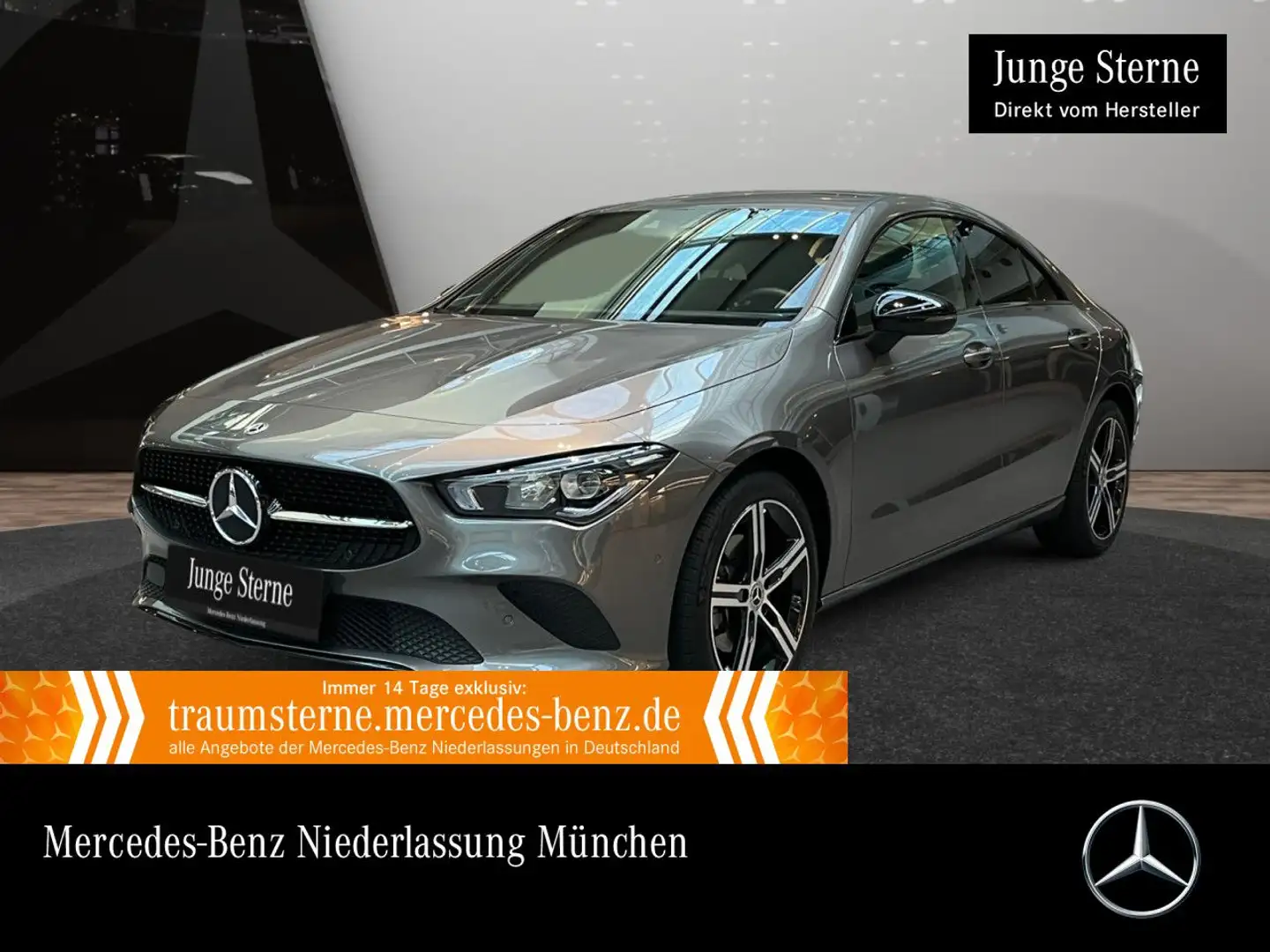 Mercedes-Benz CLA 200 PROGRESSIVE+NIGHT+LED+KAMERA+TOTW+7G Grau - 1