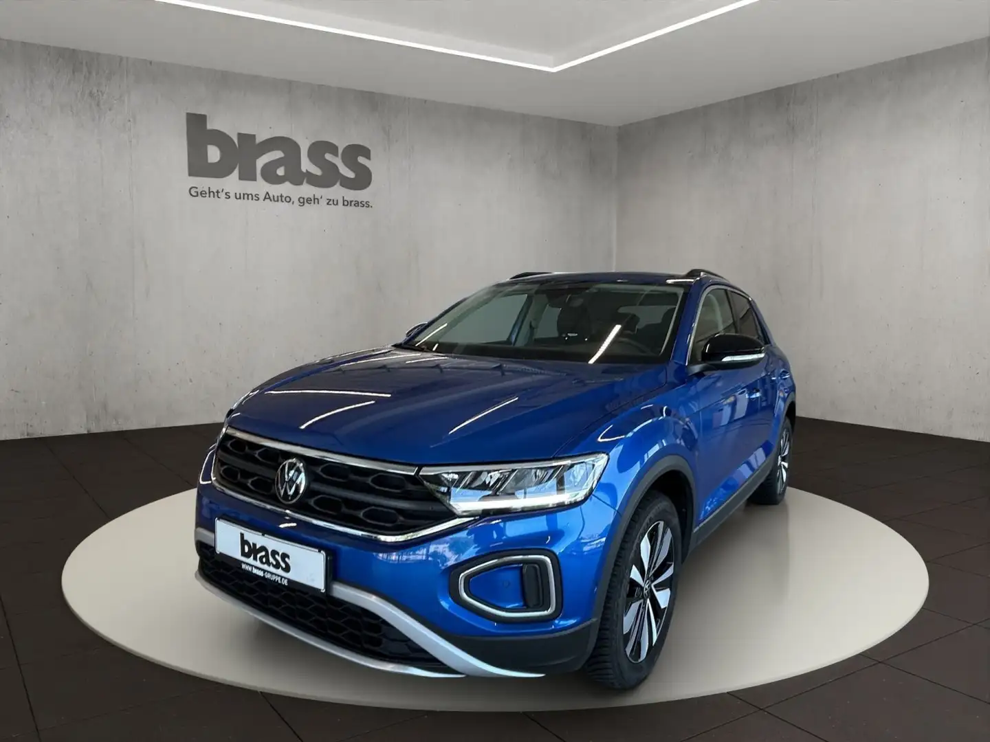 Volkswagen T-Roc GOAL 1.0 l TSI OPF 85 kW (116 PS) 6-Gang Blau - 1