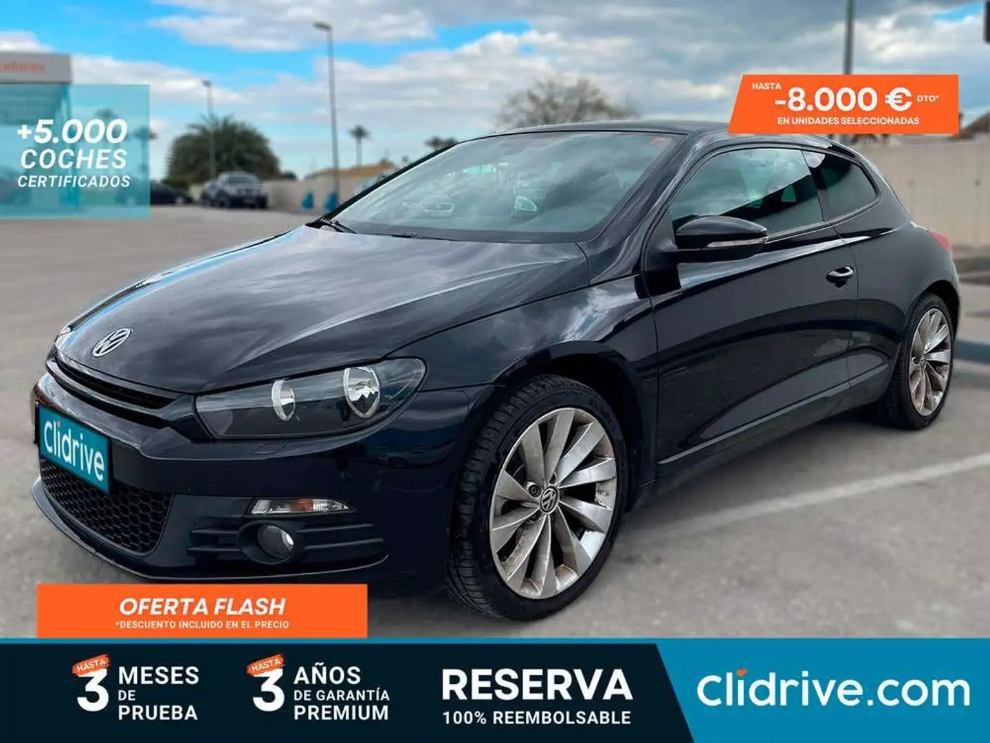 Volkswagen Scirocco 1.4 TSI 160 Negro - 1
