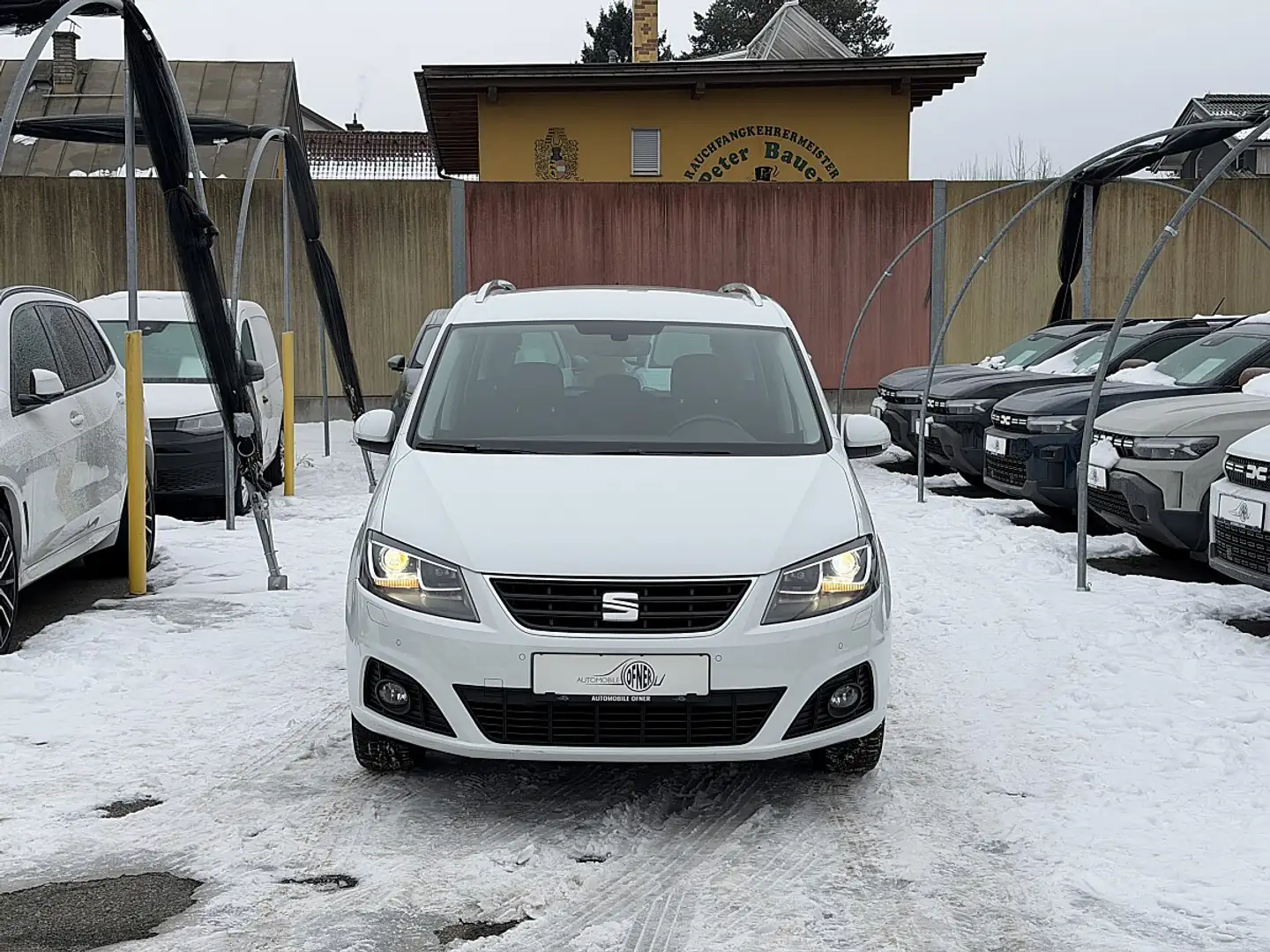 SEAT Alhambra Business 2,0 TDI CR DSG AHK 7-Sitze PDC Kamera ... Blanc - 2