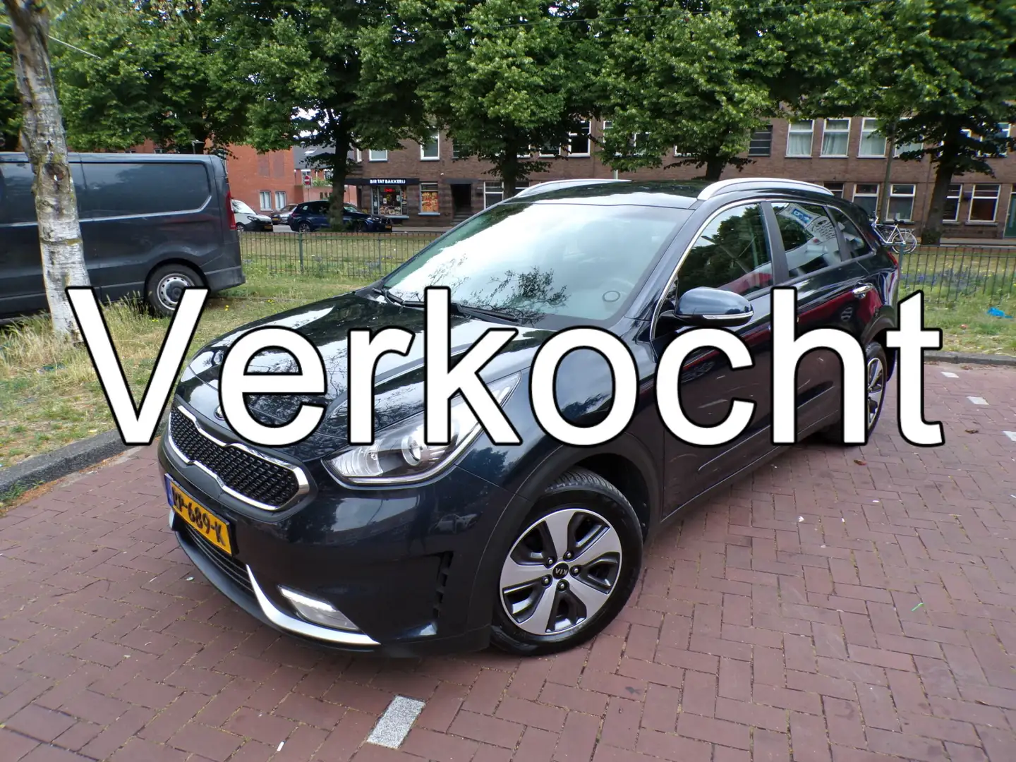 Kia Niro 1.6 GDi H. DYNAMIC NL AUTO ORGINELE KM MET NAP.... Blauw - 1