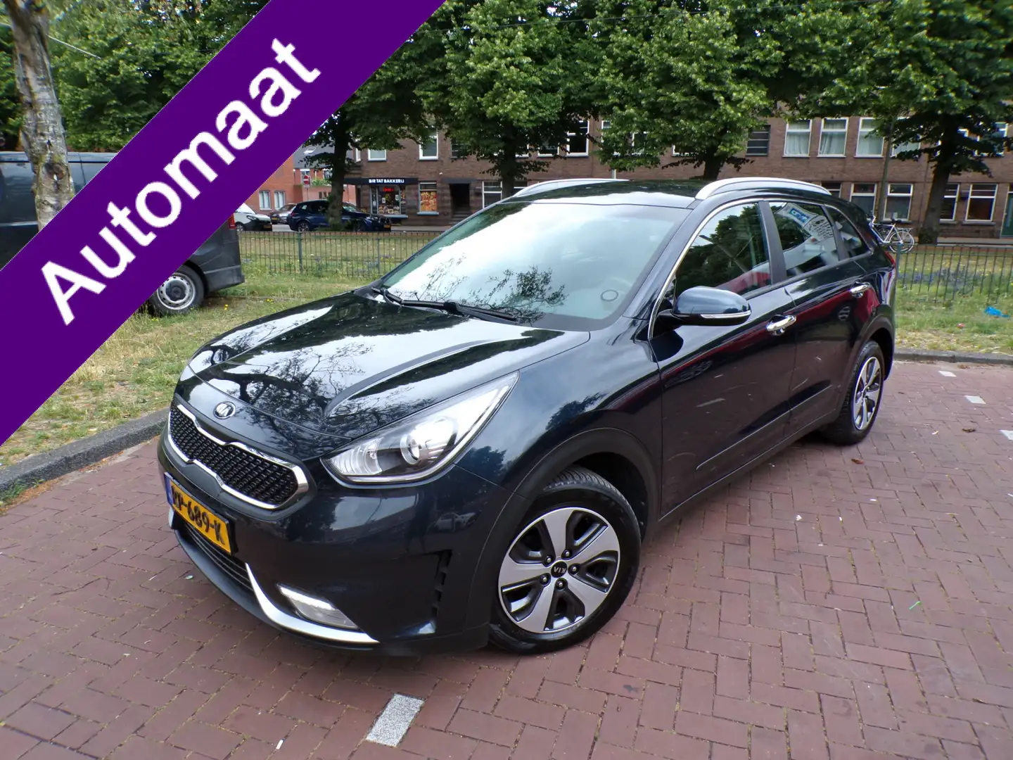 Kia Niro 1.6 GDi H. DYNAMIC NL AUTO ORGINELE KM MET NAP.... Blau - 1