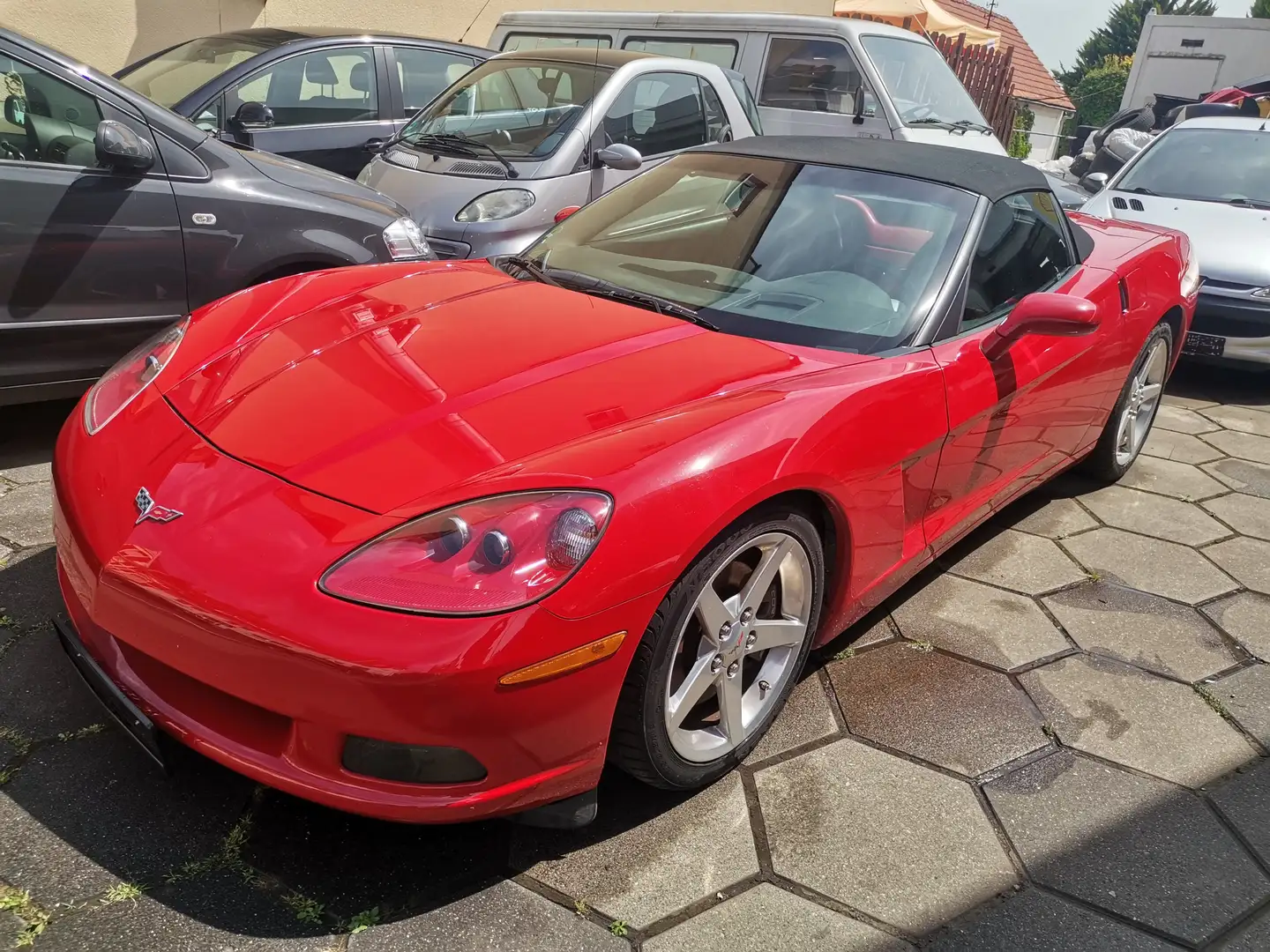 Corvette C6 Convertible Cabrio Rouge - 2