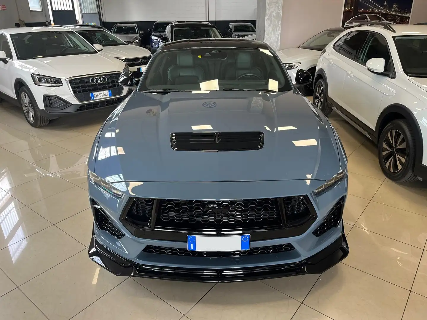 Ford Mustang Fastback 5.0 V8 GT 446cv auto VIRTUAL Grigio - 2
