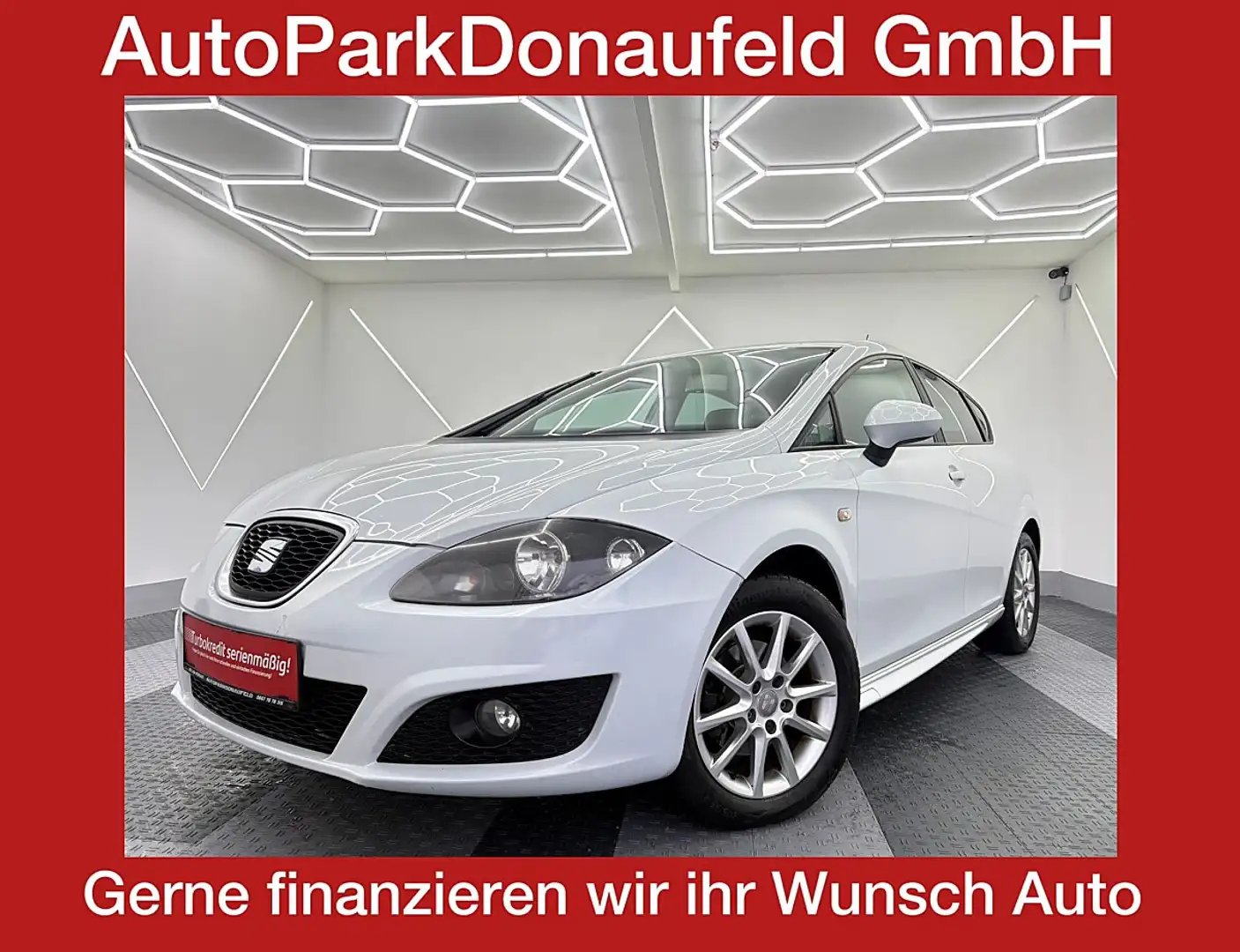 SEAT Leon Chili-Copa 1,6 TDI CR/GEPFLEGT/ Weiß - 1