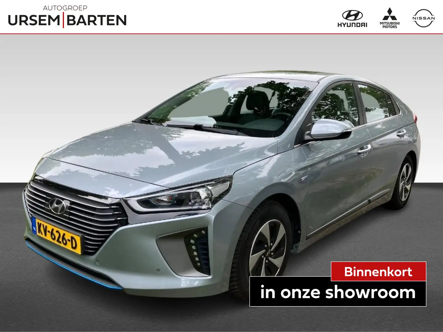 Hyundai IONIQ 1.6 GDi Premium | Schuif-/kanteldak | Leder Szürke - 1
