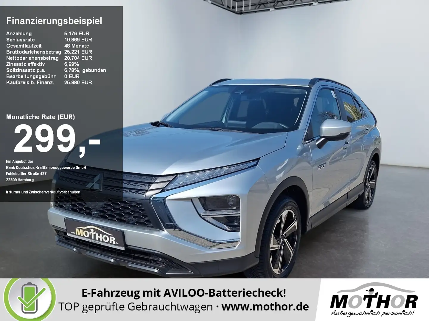 Mitsubishi Eclipse Cross 2.4 PHEV LMF SHZ Tempomat Stříbrná - 1