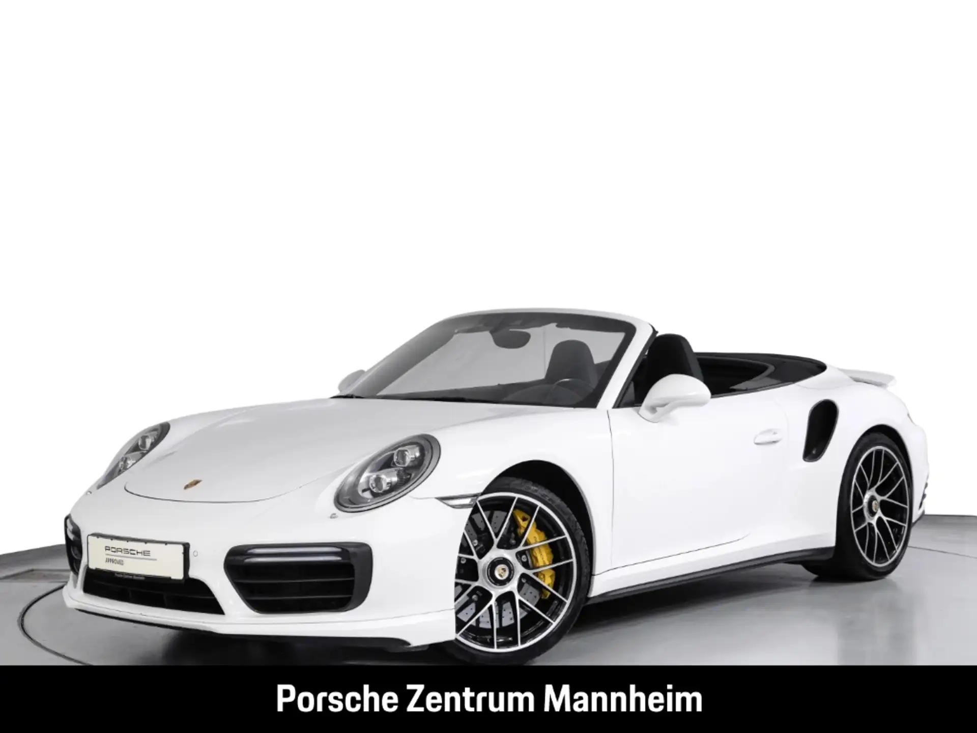 Porsche 911 911 Turbo S Cabriolet 2016 흰색 사진 1
