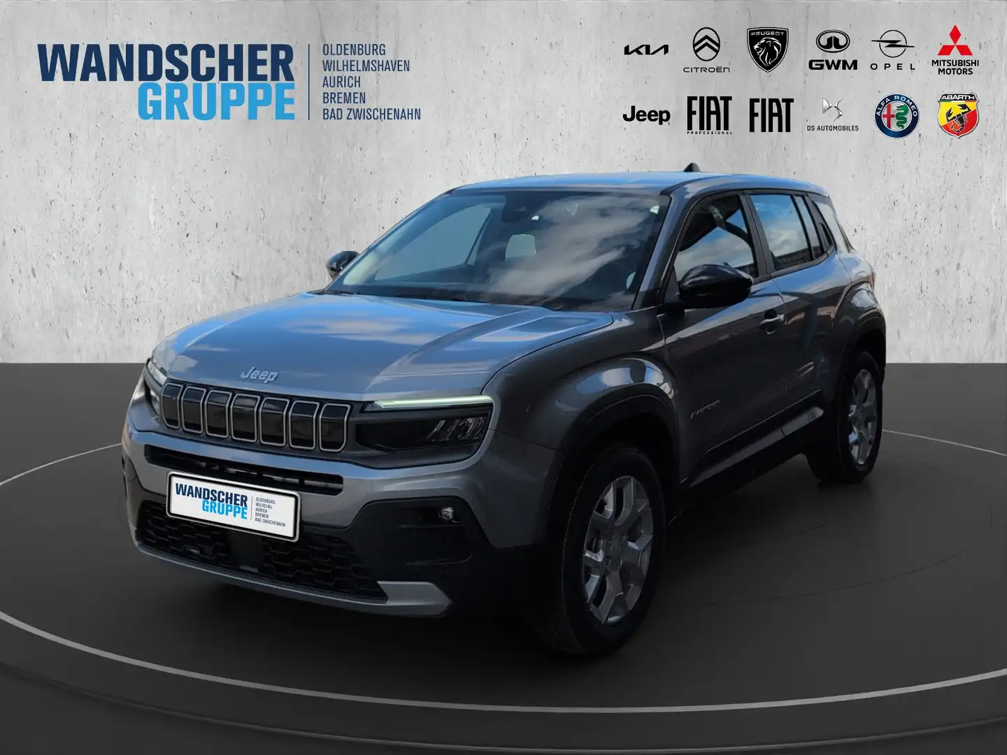 Jeep Avenger 1.2 Altitude LED+ACC+PDC+SpurH+AUT Grau - 1