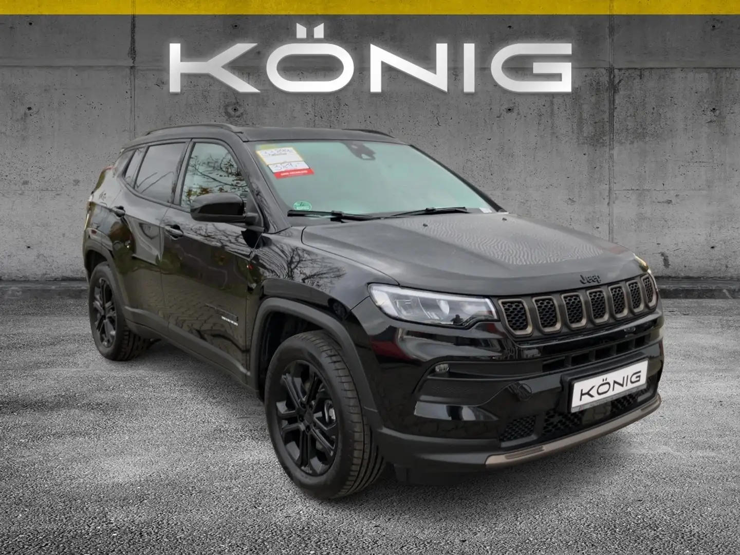 Jeep Compass Upland 180PS PHEV 4WD Automatik - ACC Schwarz - 2