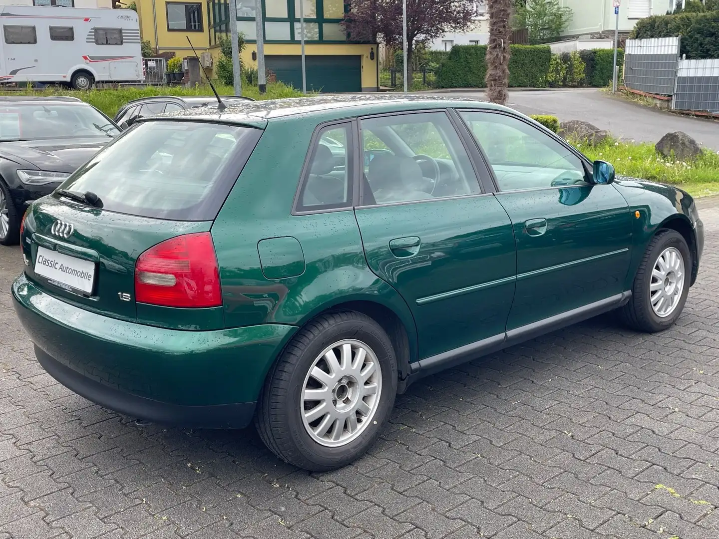 Audi A3 1.8*Klimaautomatik*1.Hand*Scheckheftgepflegt* Зелений - 2