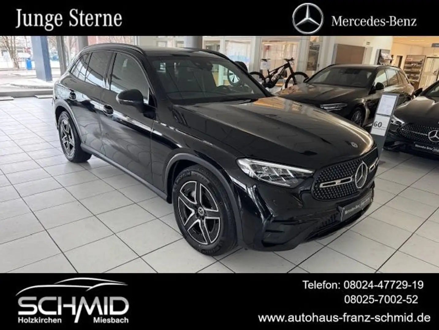 Mercedes-Benz GLC 450 d 4M AMG Line Pano AHK Night 360° FAP Me Schwarz - 1