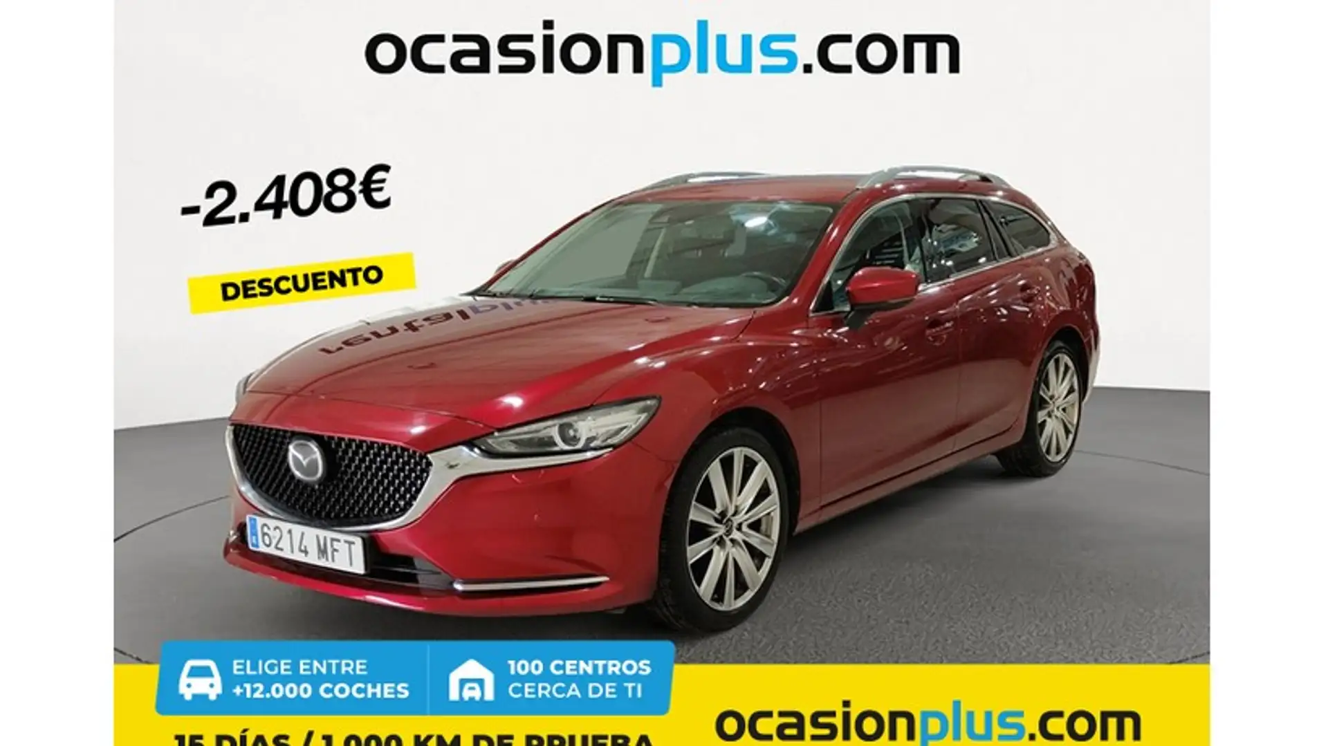 Mazda 6 Wagon 2.0 Skyactiv-G Exclusive-Line 165 Rojo - 1