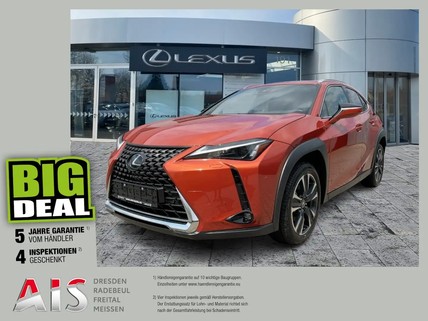 Lexus UX 250h UX 250 h Style Edition CloudNavi*KAM*DAB*SHZ Orange - 1