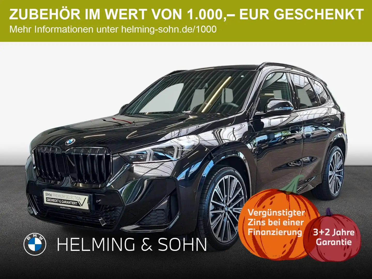 BMW X1 xDrive23d M-Sport DAB LED Shz. Lenkradhz. uvm. Noir - 1