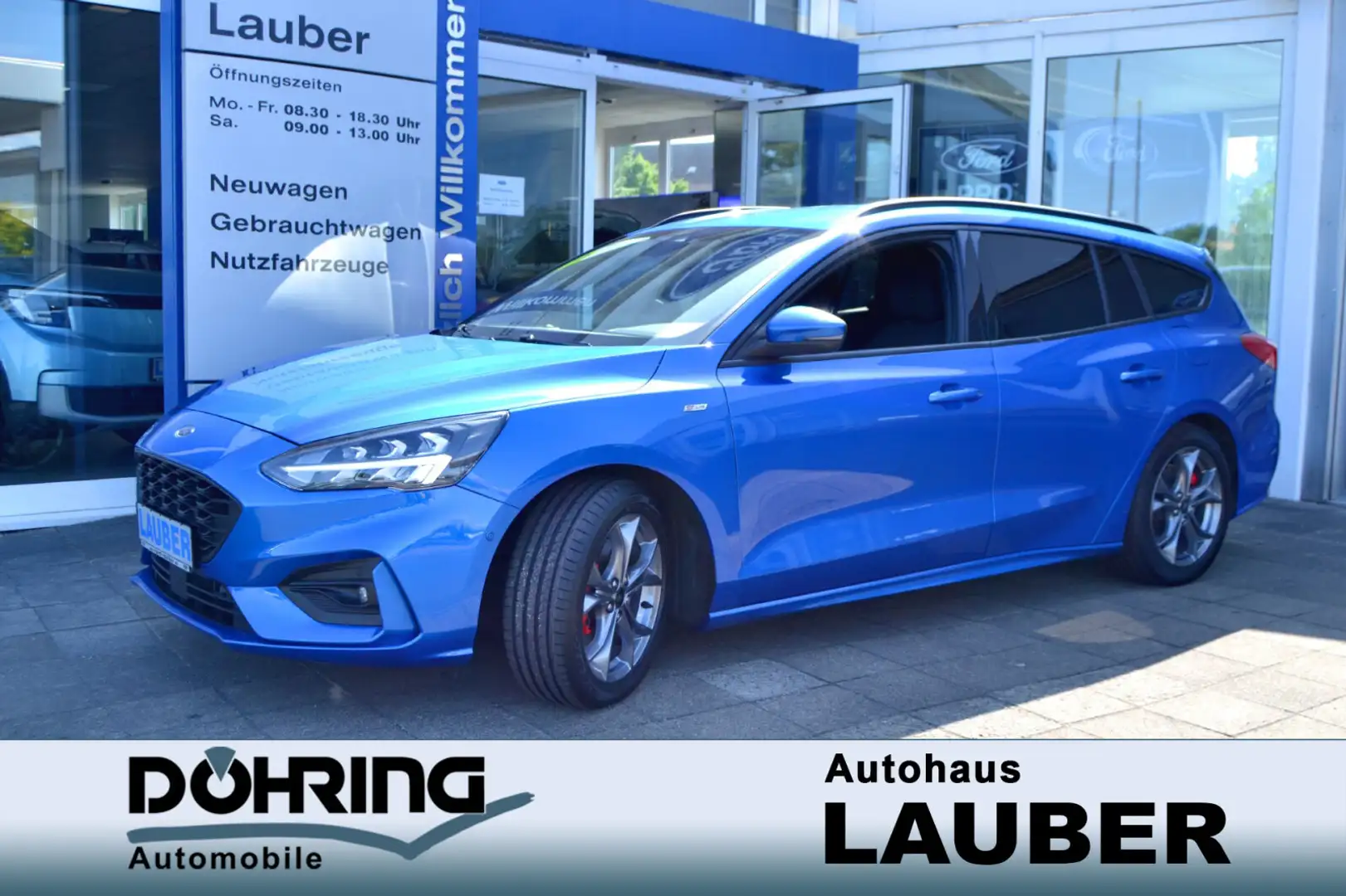 Ford Focus Focus 1,5 ST-Line X AutoAC Autom Navi+Sync Park-As Azul - 1