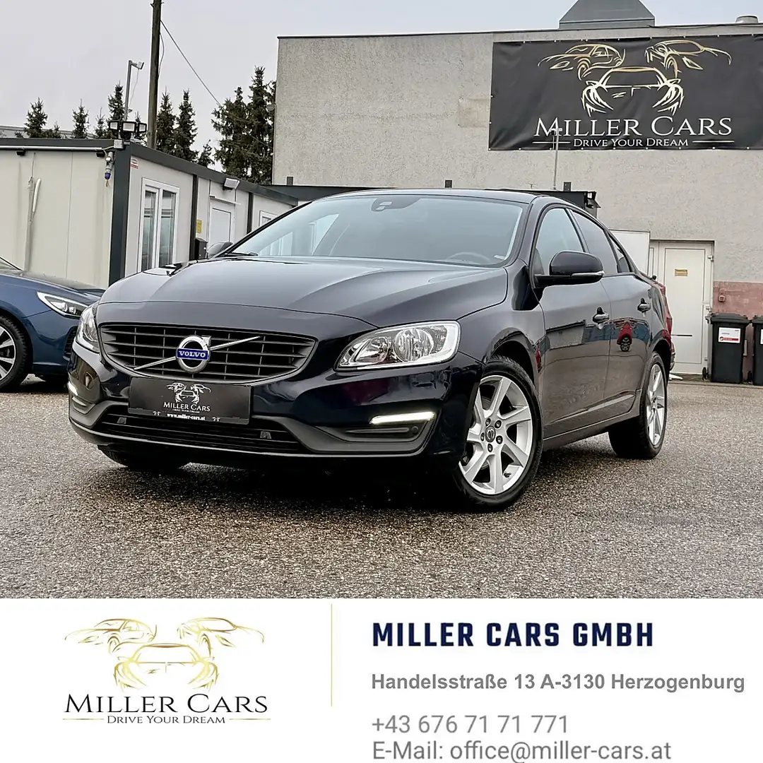 Volvo S60 D3 Kinetic *Servicegepflegt*mit Garantie*neues ... Blau - 2
