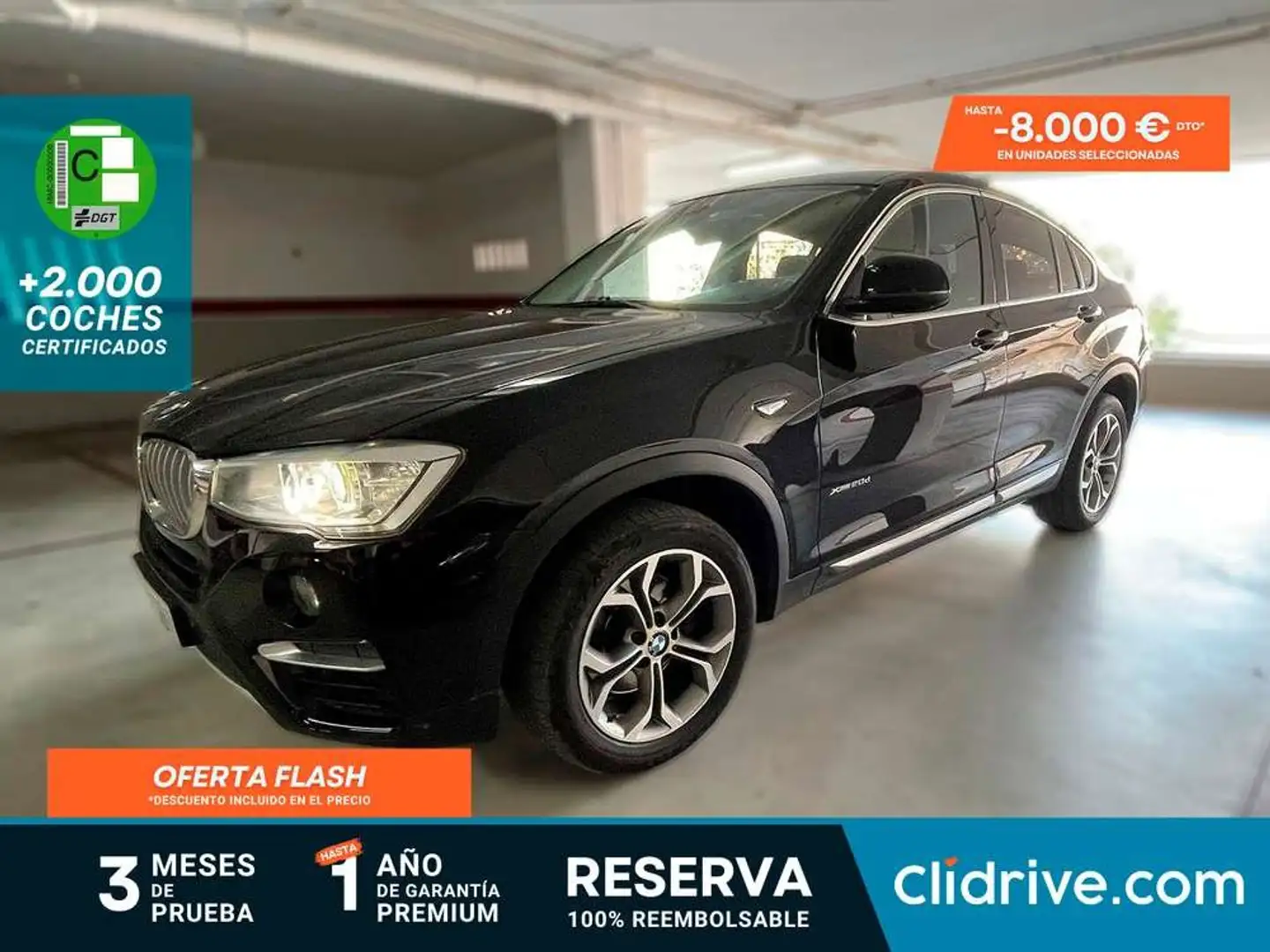 BMW X4 xDrive 20dA Negro - 1