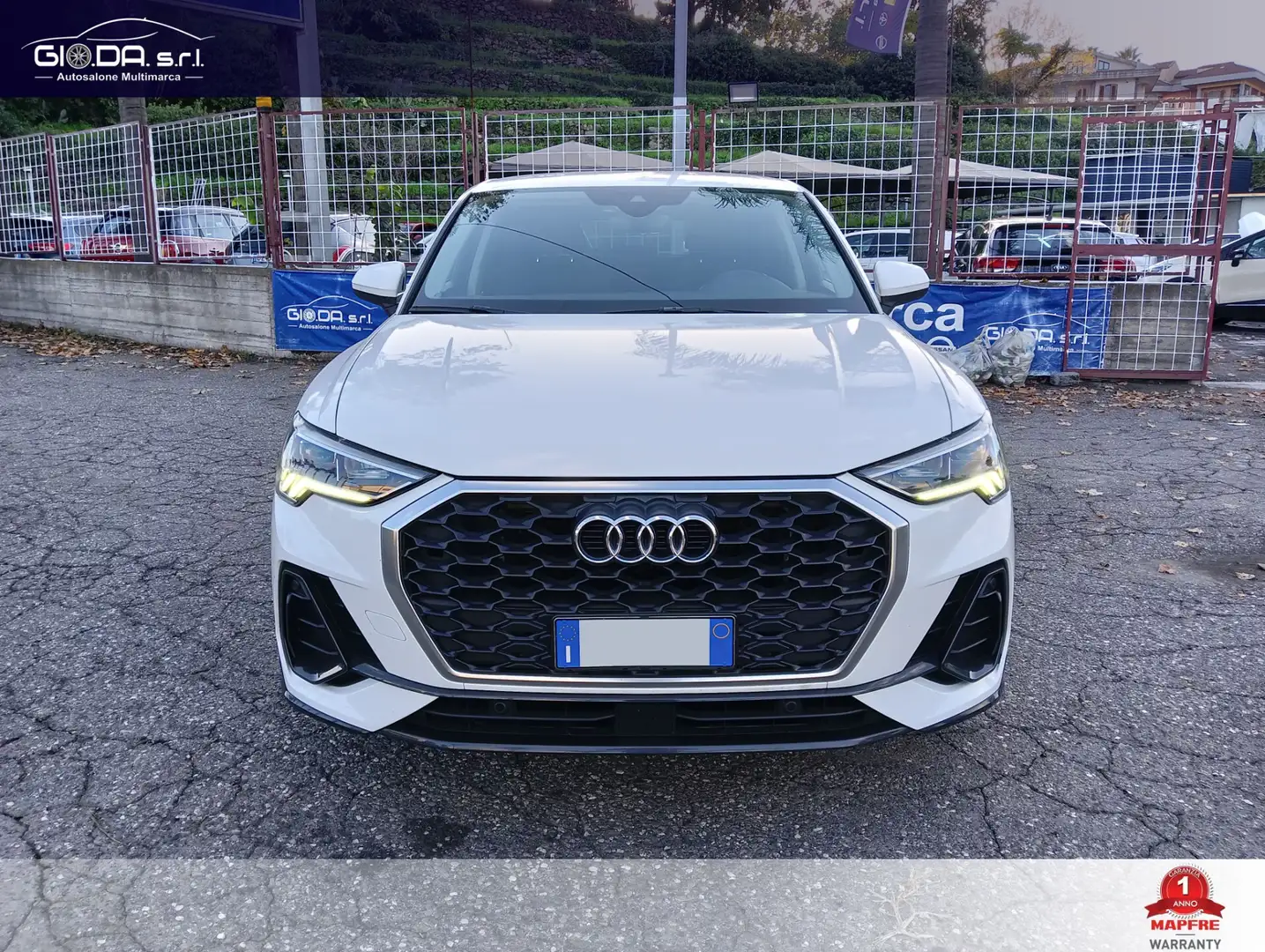 Audi Q3 SPB 35 TDI S tronic S line edition Weiß - 2
