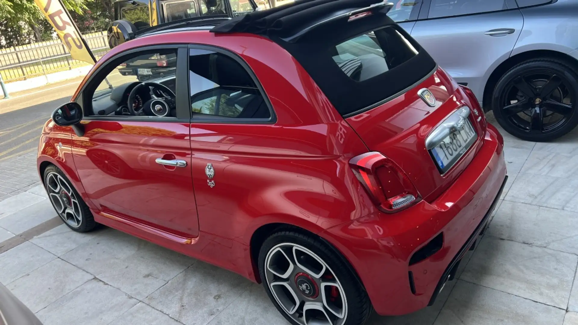 Abarth 595C 1.4T JET TURISMO AUT. 121KW Rojo - 2