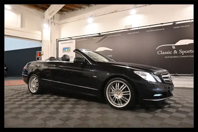 Mercedes-Benz E 220 E220 CDI CABRIOLET AUTO / CUIR / GPS NAVI / BLUETOOTH !!