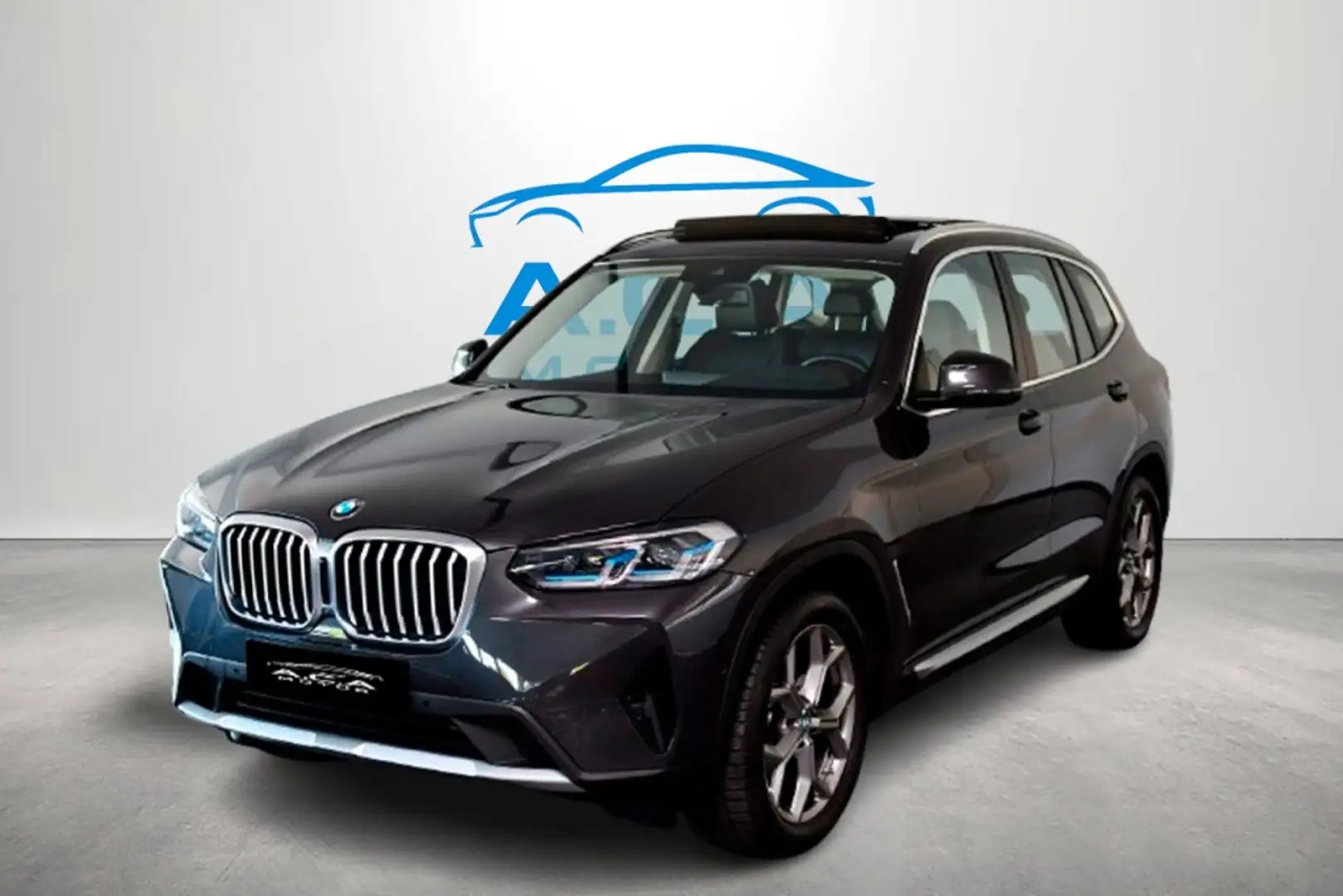 BMW X3 xDrive 20dA xLine Gris - 1