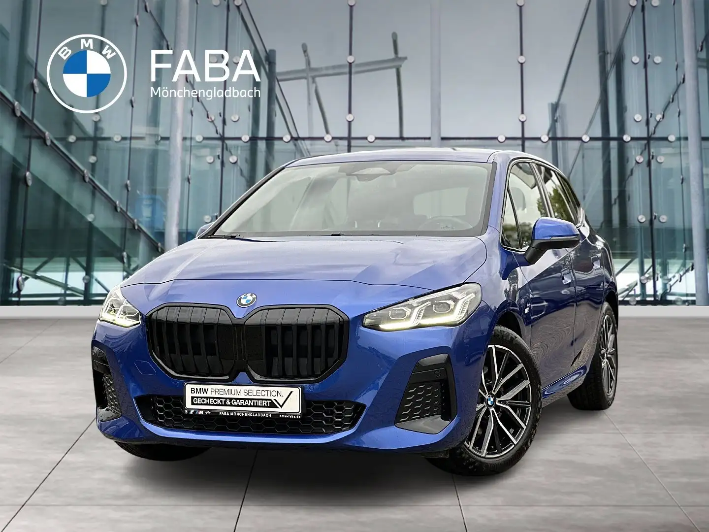 BMW 218 d Active Tourer M Sportpaket DAB LED RFK Shz Blau - 1