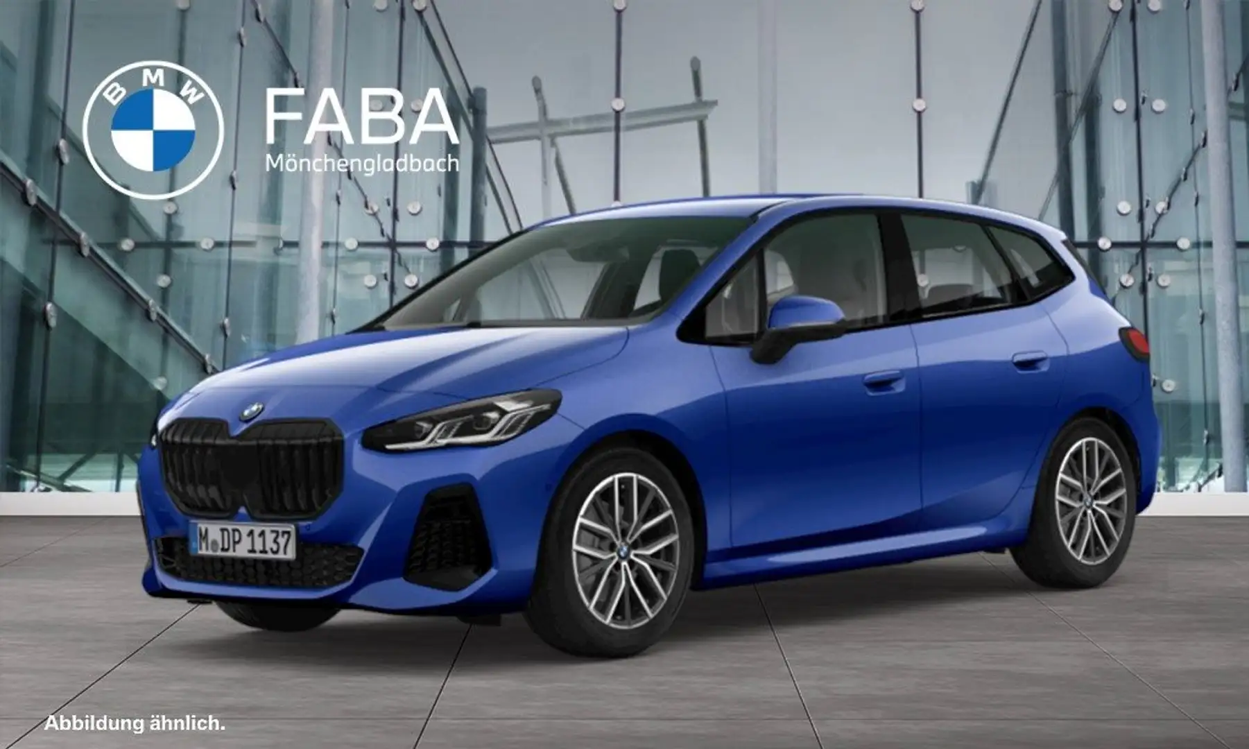 BMW 218 d Active Tourer M Sportpaket DAB LED RFK Shz Blau - 1