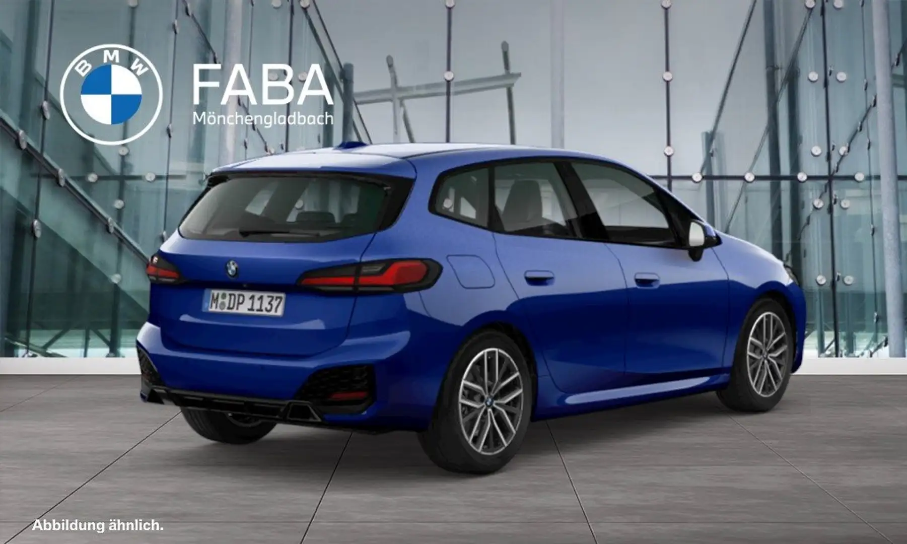 BMW 218 d Active Tourer M Sportpaket DAB LED RFK Shz Blau - 2