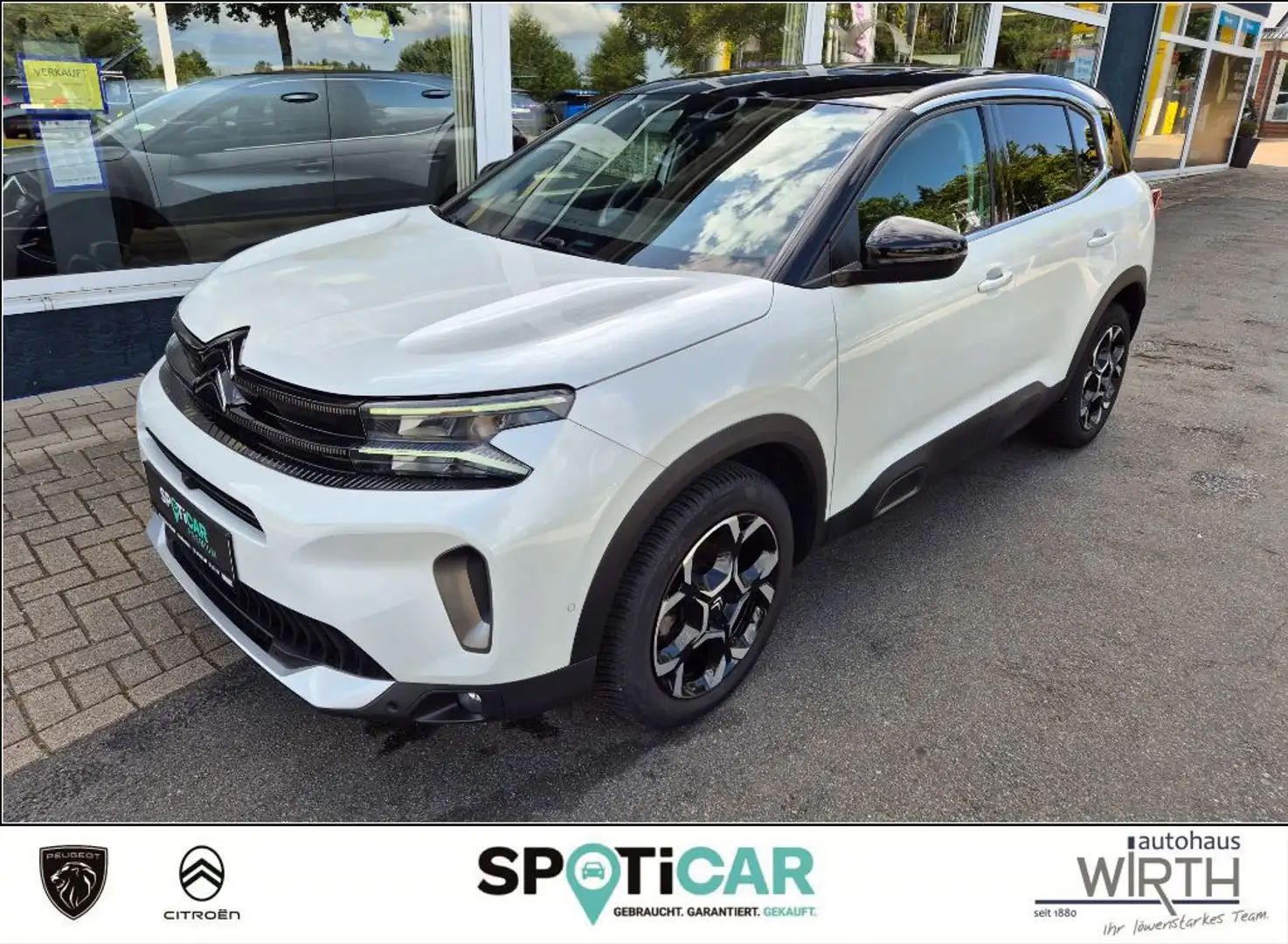 Citroen C5 Aircross 130 EAT8 MAX NAVI+LED+SITZHZG.+360° Weiß - 1