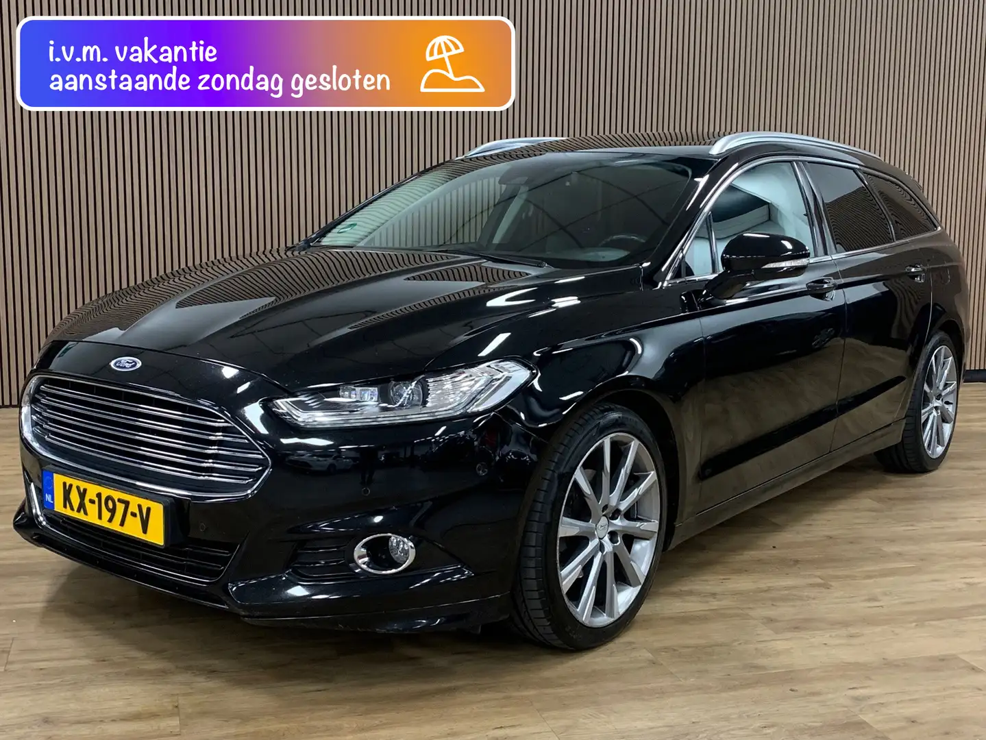 Ford Mondeo Wagon 1.5 Titanium|Automaat|Opendak|LED| Negru - 1