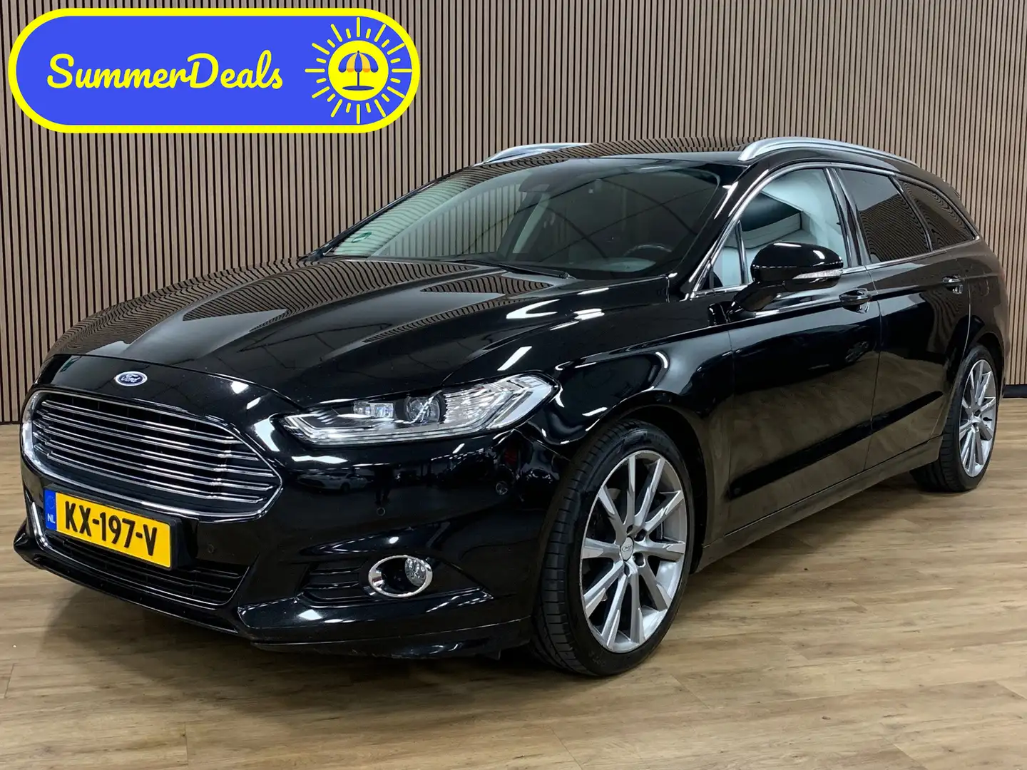 Ford Mondeo Wagon 1.5 Titanium|Automaat|Opendak|LED| Schwarz - 1