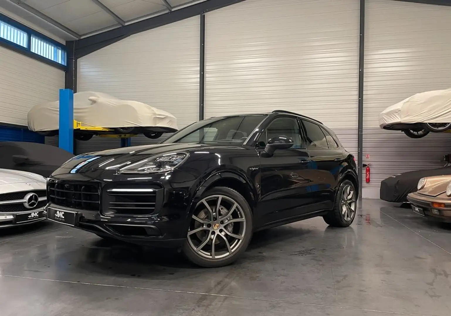 Porsche Cayenne V6 Hybrid Platinum Edition – 462 cv Garantie 12 mois offerte 59 000 km Schwarz - 2
