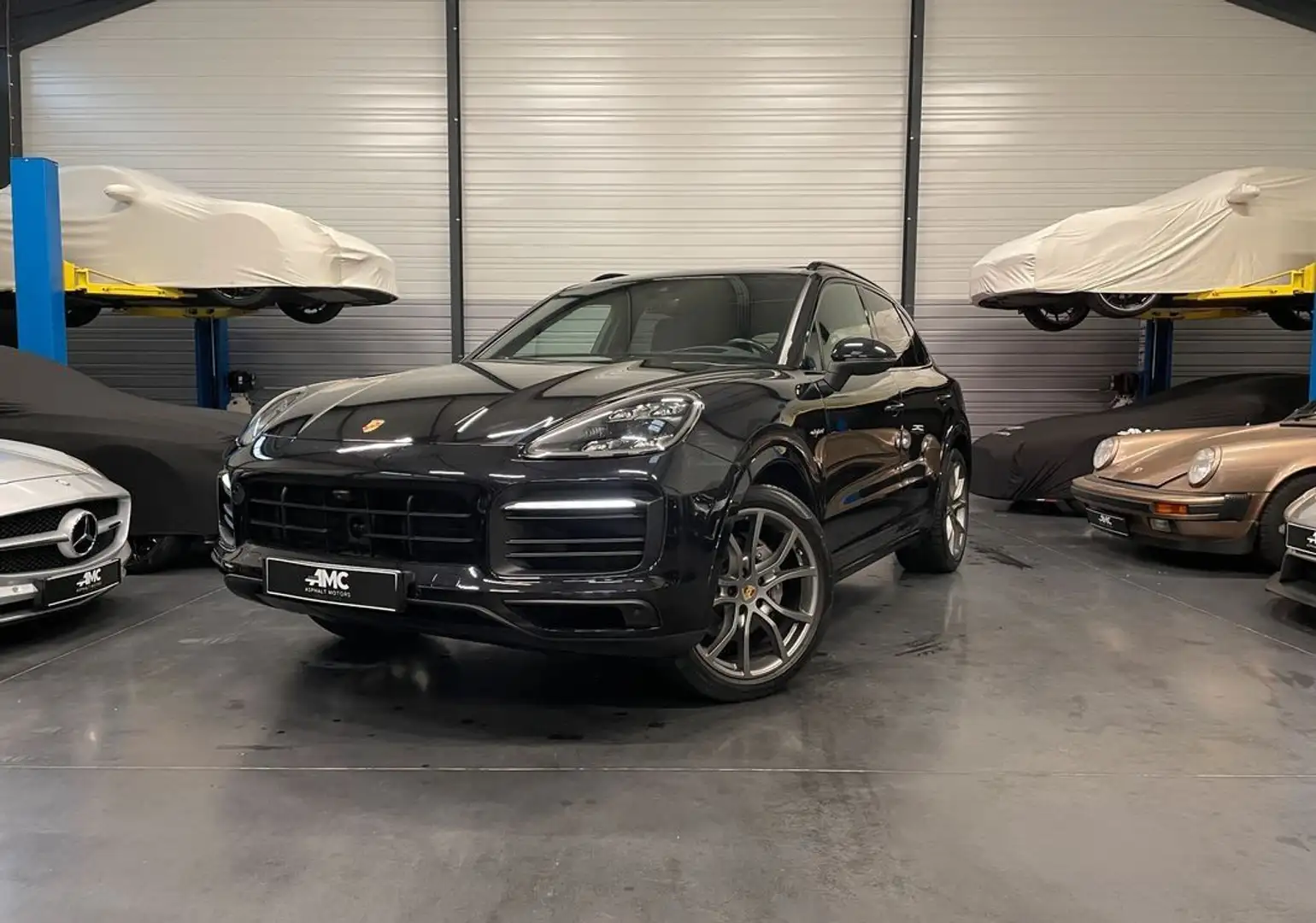 Porsche Cayenne V6 Hybrid Platinum Edition – 462 cv Garantie 12 mois offerte 59 000 km Schwarz - 1