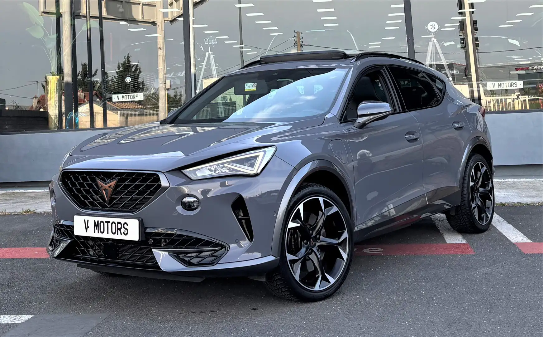 CUPRA Formentor VZ E-HYBRID 245 Performance Panorama 1erMain Gris - 1