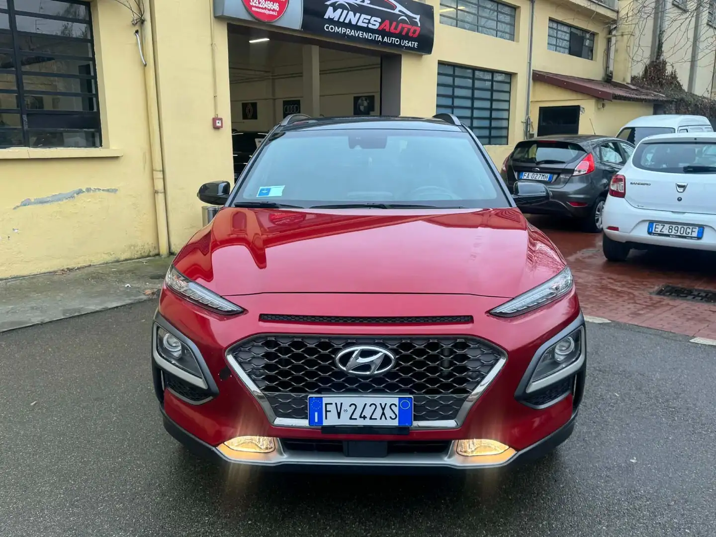 Hyundai KONA Kona I 2017 1.6 crdi Style 2wd 115cv Rouge - 2