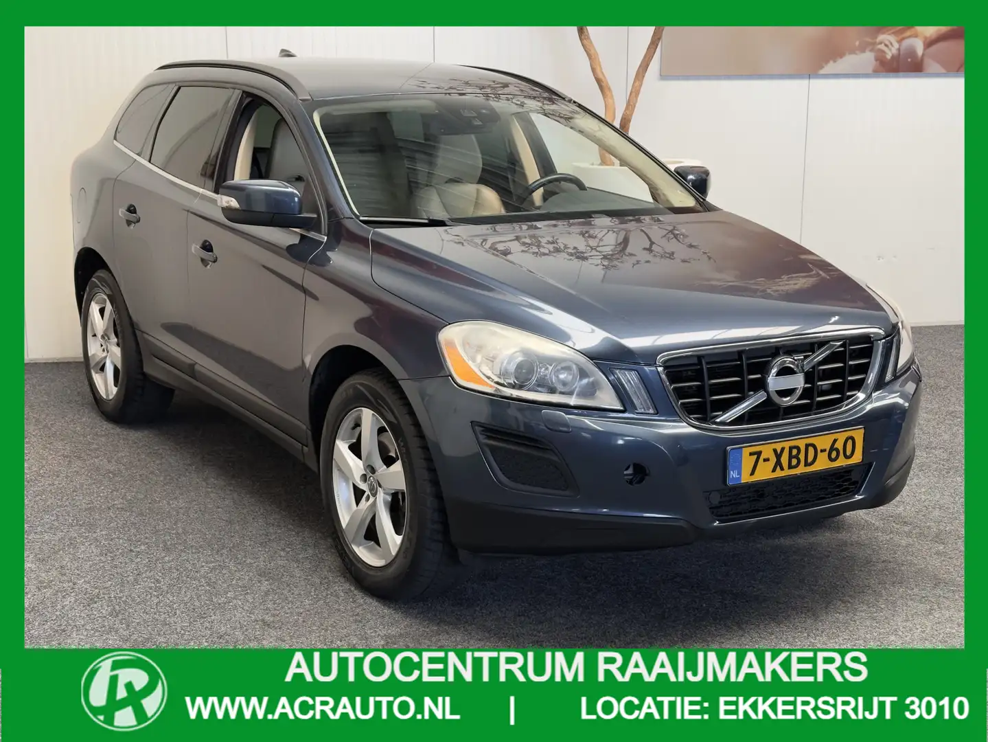 Volvo XC60 2.4D AWD SUMMUM LEDER NAVIGATIE CRUISE CONTROL CLI Bleu - 1