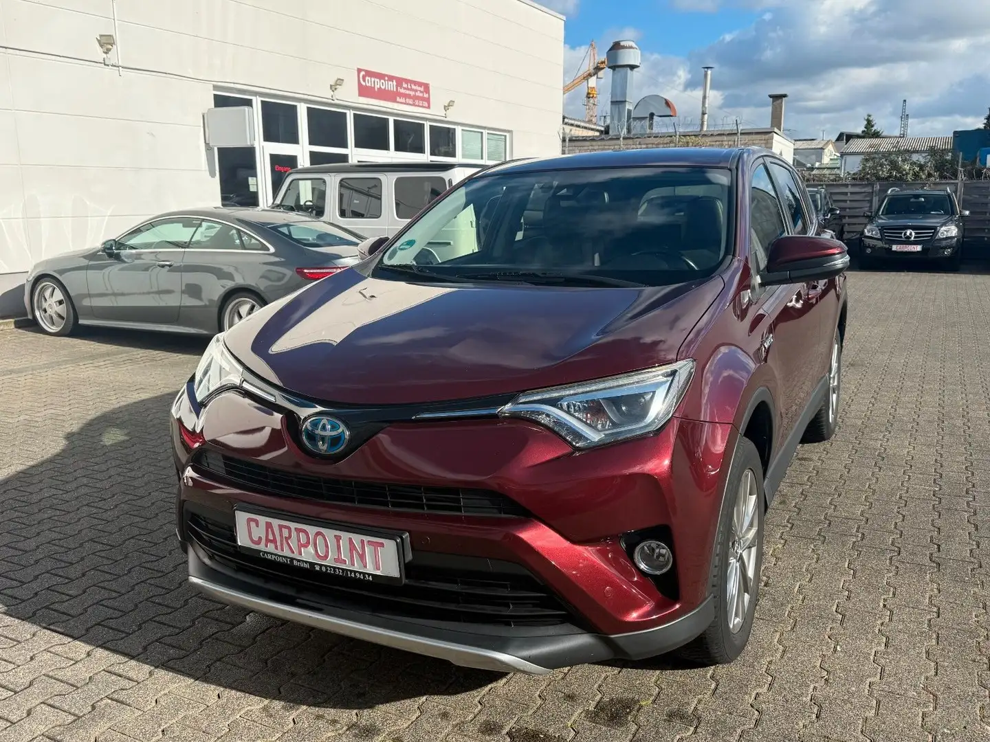Toyota RAV 4 4 Hybrid Executive LEDERSITZE/KAMERA/NAVI/SHZ Rouge - 1
