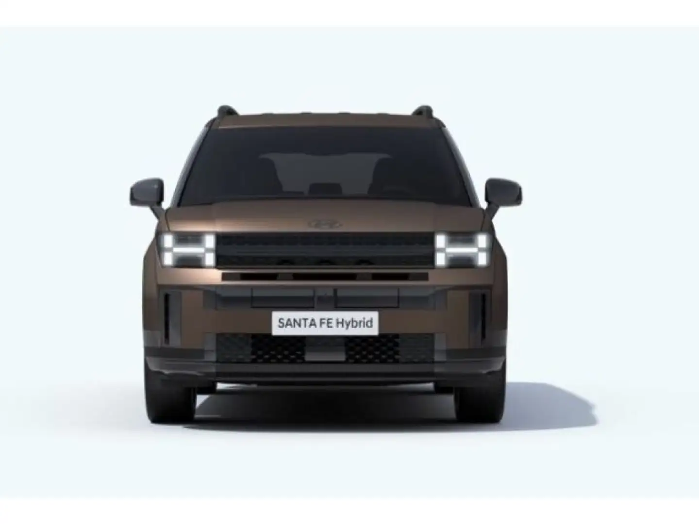 Hyundai SANTA FE 1.6 T-GDi HEV 4WD AT 7 posti XCLASS Marrone - 2