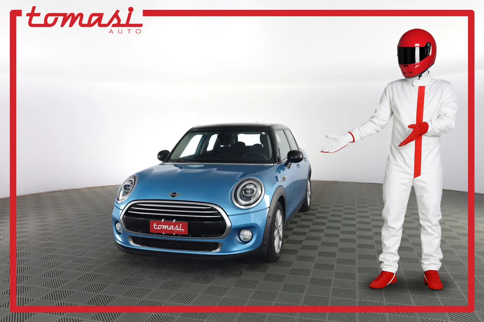 MINI Cooper 1.5 5 porte AUT. FARI BI-LED,PARK DISTANCE ANT/POS Albastru - 1