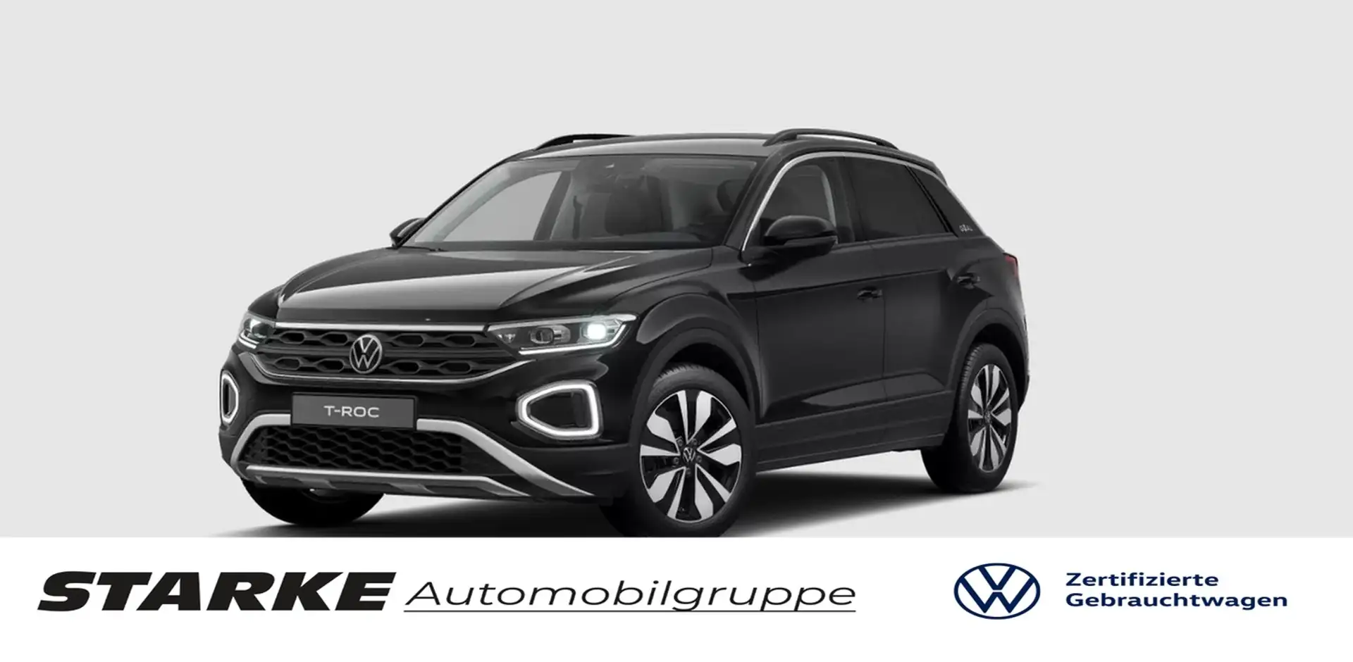 Volkswagen T-Roc 2.0 TDI DSG Goal Schwarz - 1