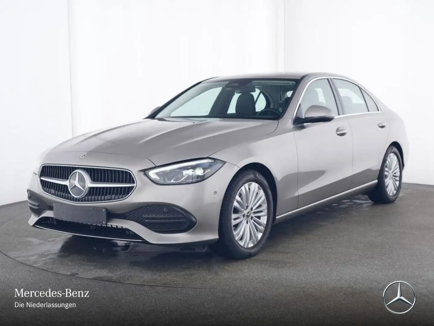 Mercedes-Benz C 180 AVANTG+LED+KAMERA+TOTW+KEYLESS+9G Silber - 2