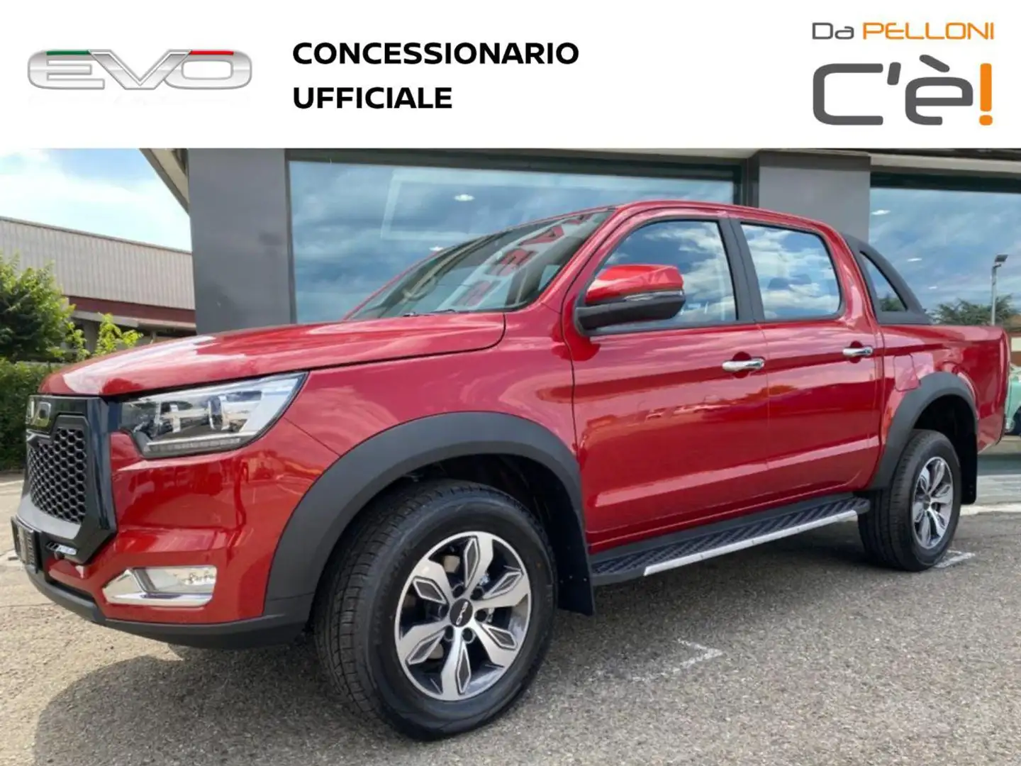 EVO Cross4 4X4 5 Posti Autocarro, Prezzo+IVA Rosso - 1