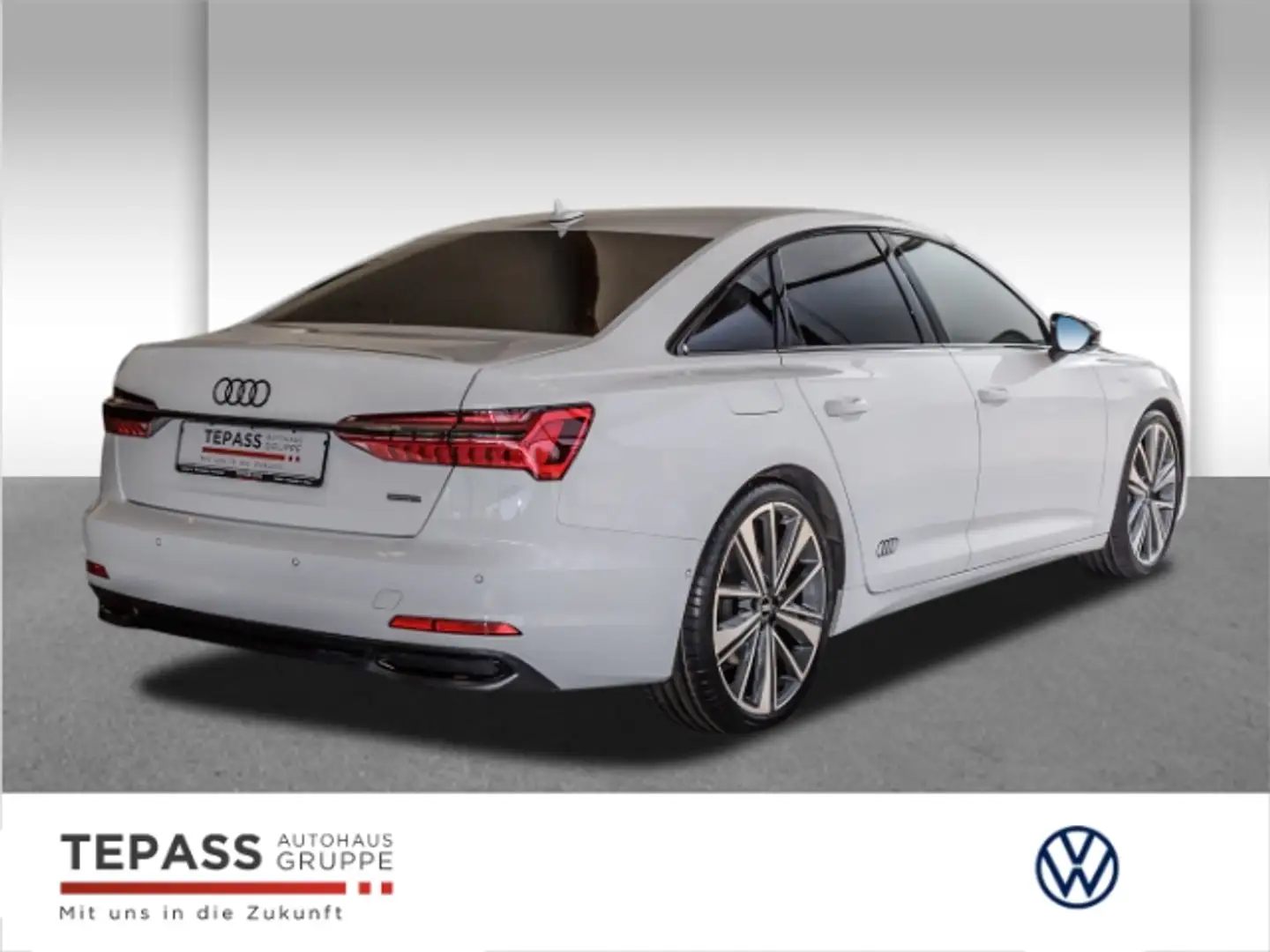 Audi A6 Limousine 50 TDI Sport MATRIX NAVI PANO SHZ PDC Weiß - 2