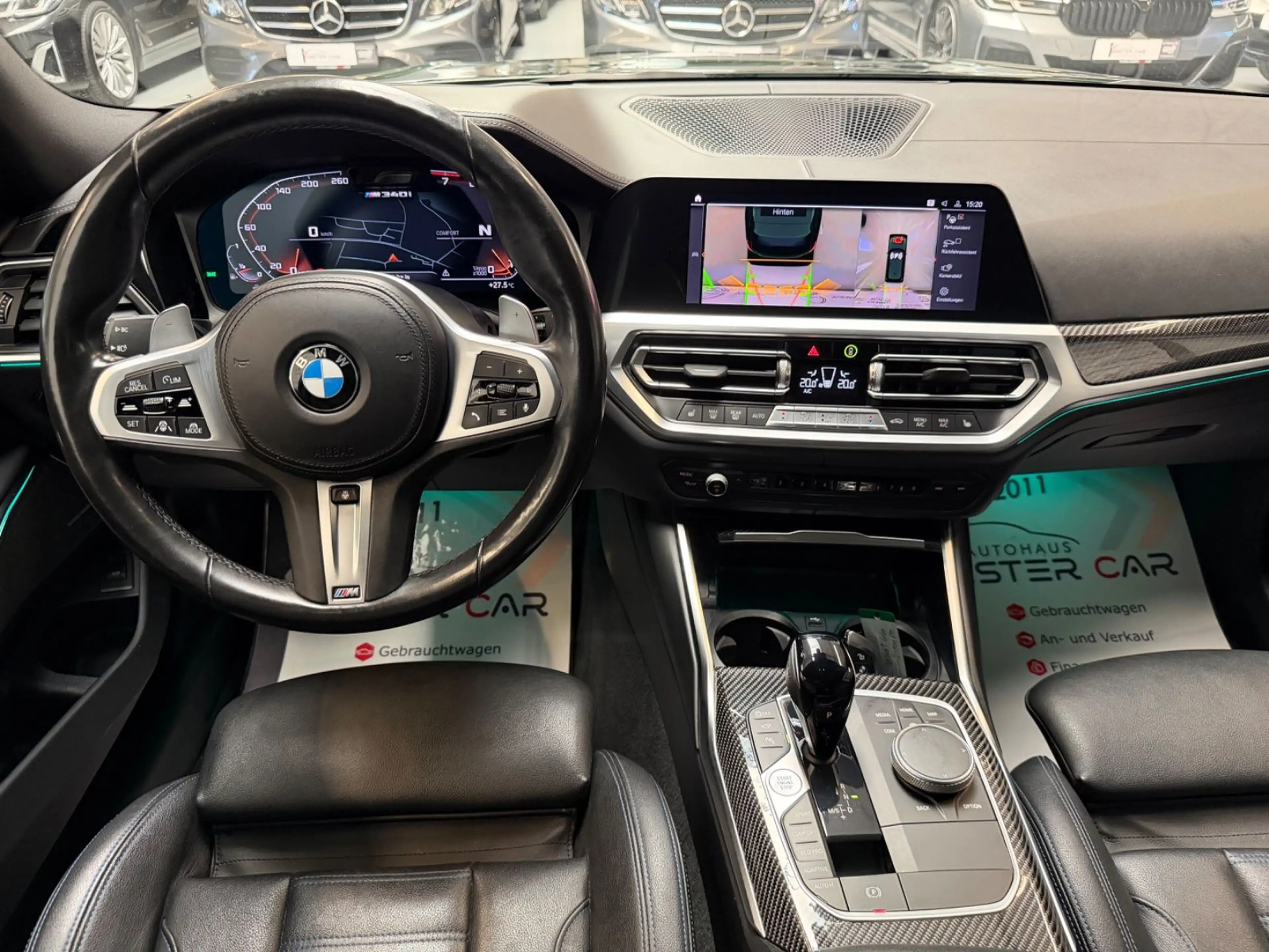 BMW 340 xDrive LASER/GESTIK/HUD/KEY/360/ACC/H&K/19 — photo 13