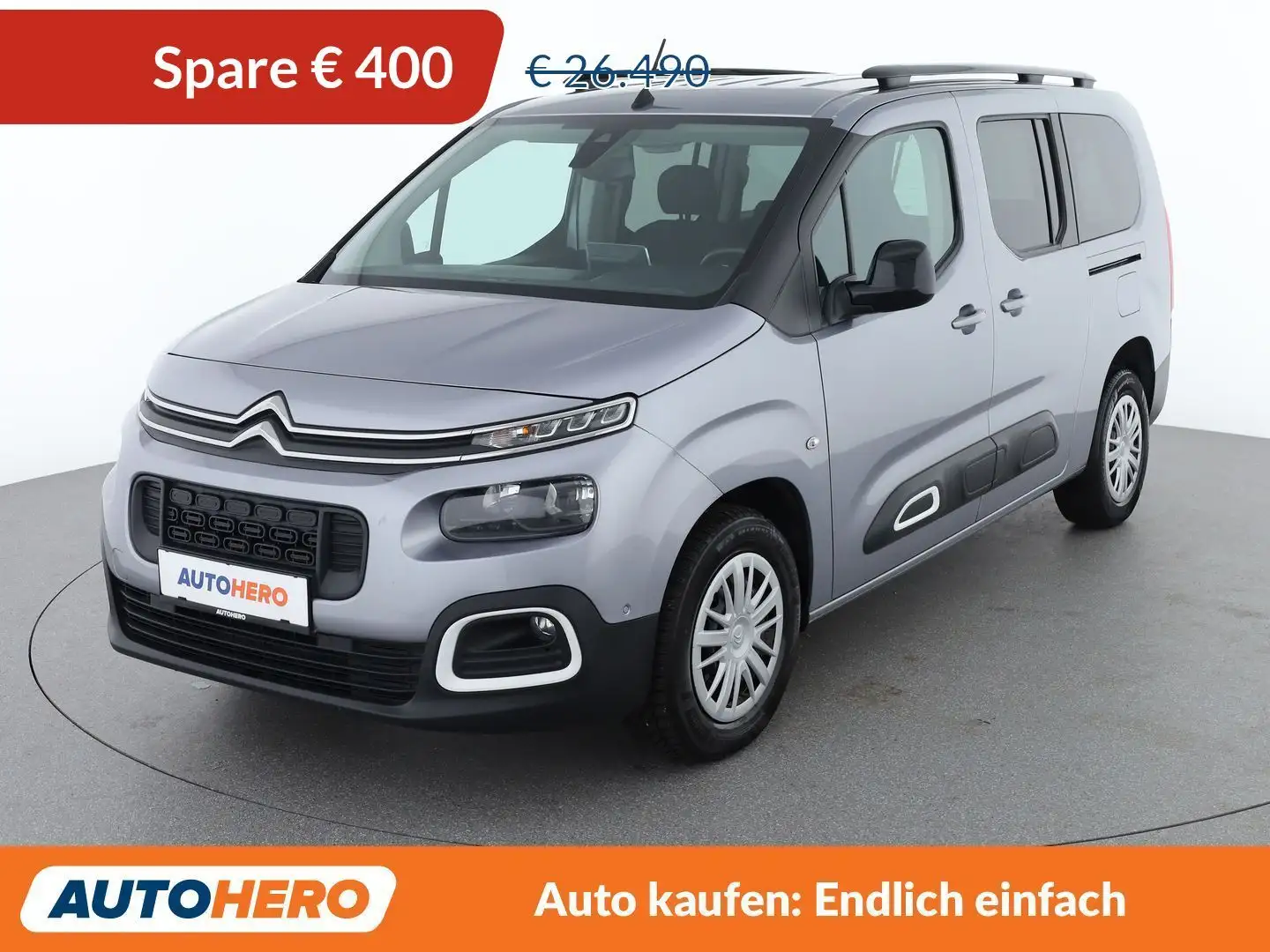 Citroen Berlingo 1.2 PureTech Shine XL Grau - 1