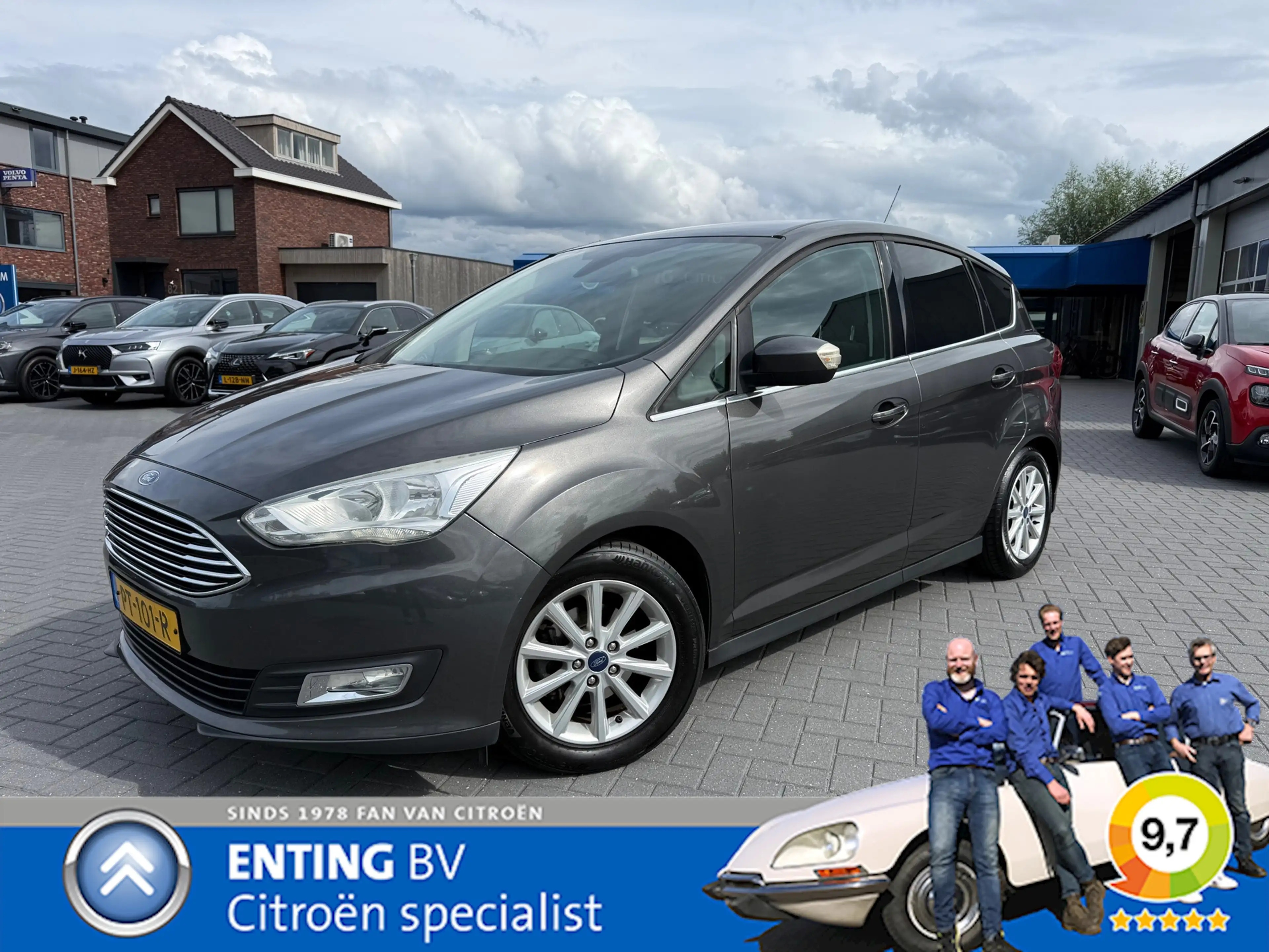 Ford C-Max 1.0 Titanium ECC NAVI NIEUWE DISTR RIEM STOEL+STUU